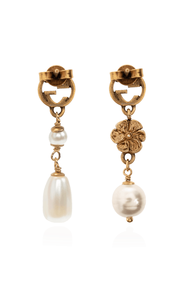 Gucci oc11z0126 Size: OS / Interlocking Flower Earring Multicolor Size ONE SIZE - 1 Thumbnail