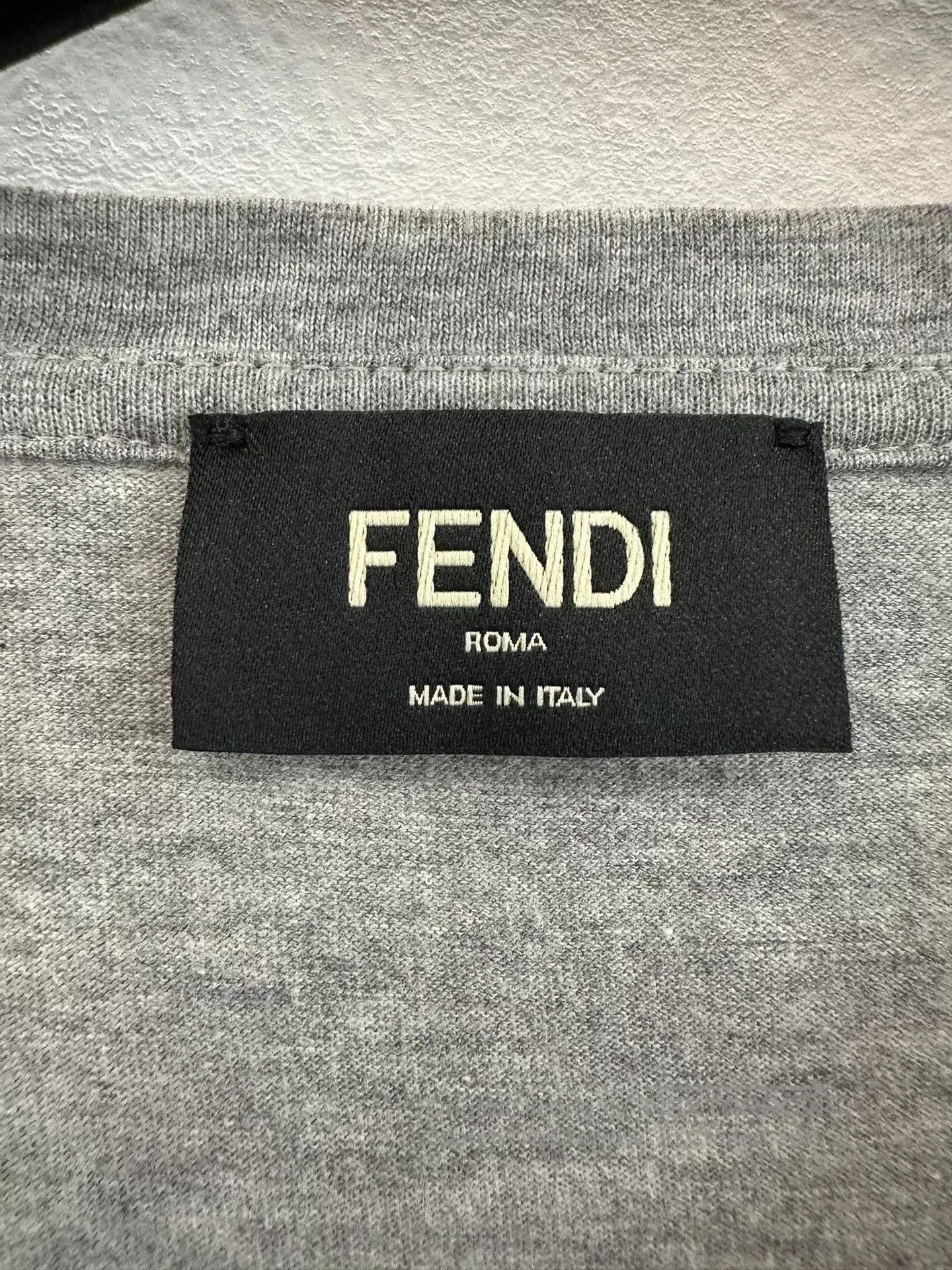 Japanese Brand Fendi Double F Monster Logo Men's Tee. Size US S / EU 44-46 / 1 - 4 Thumbnail