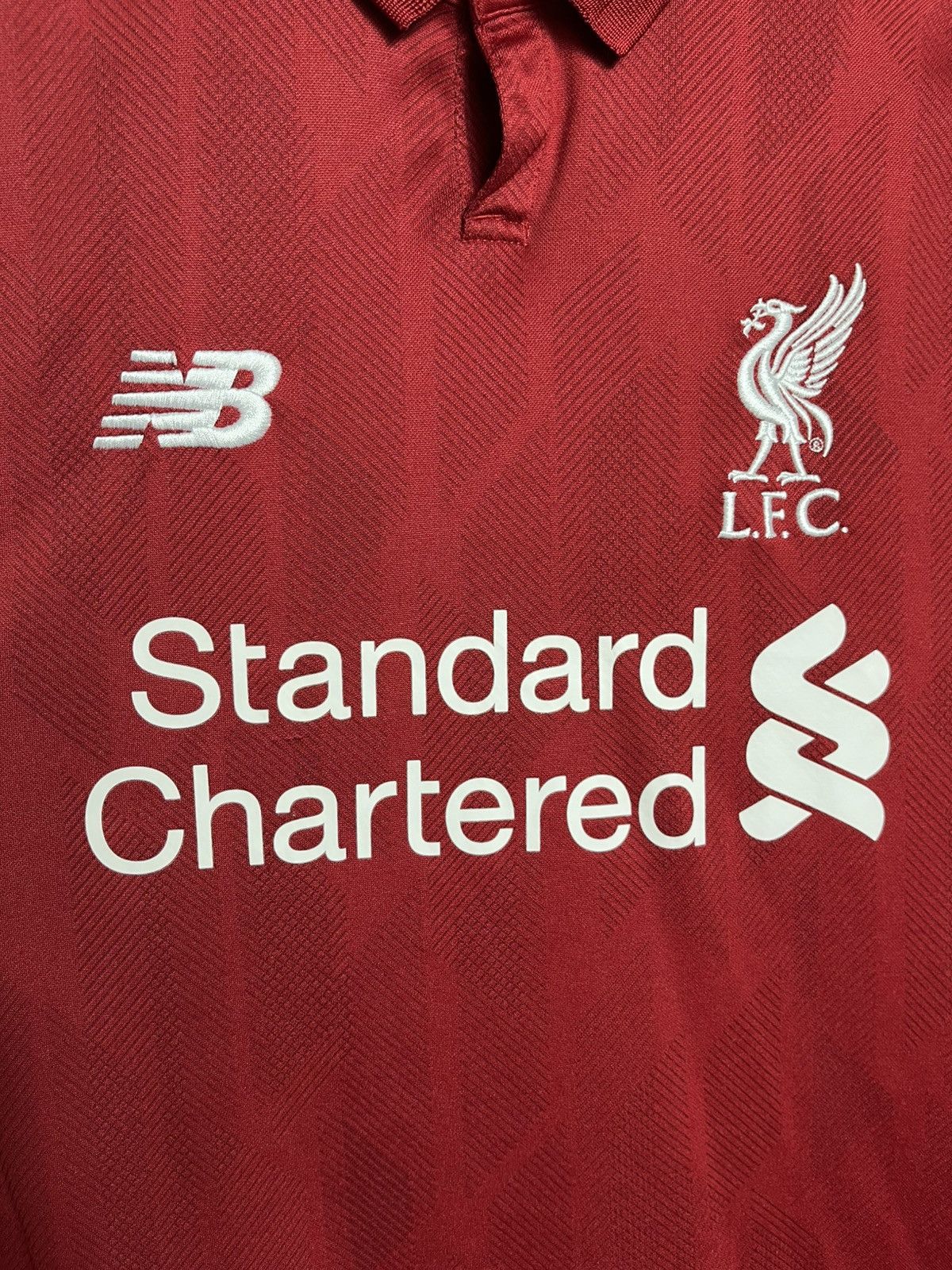 New Balance LIVERPOOL 2018/2019 HOME FOOTBALL SHIRT SOCCER JERSEY Size US M / EU 48-50 / 2 - 5 Thumbnail