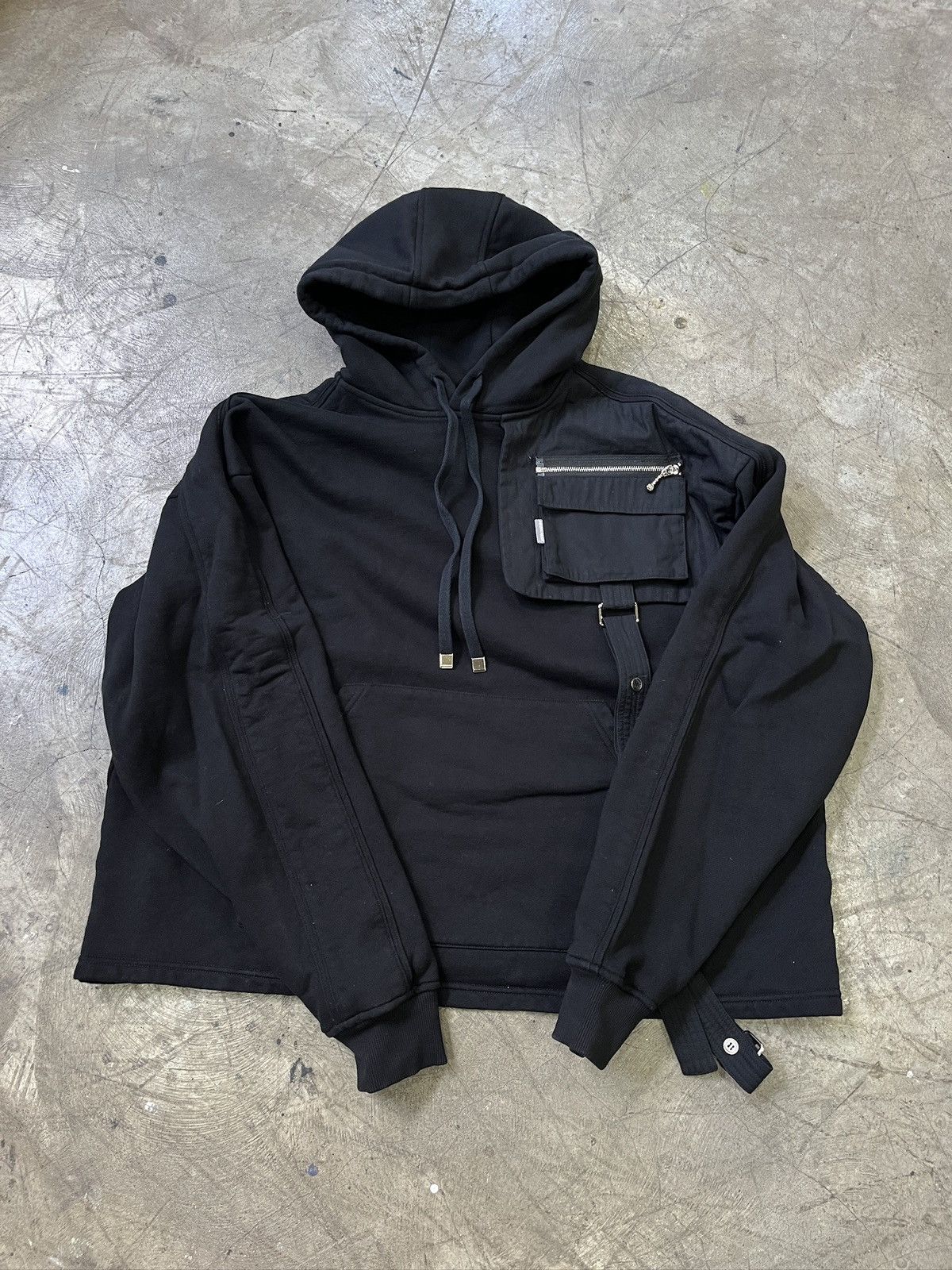 Other Private Policy Bondage Strap Hoodie (unisex) Size US XS / EU 42 / 0 - 8 Thumbnail