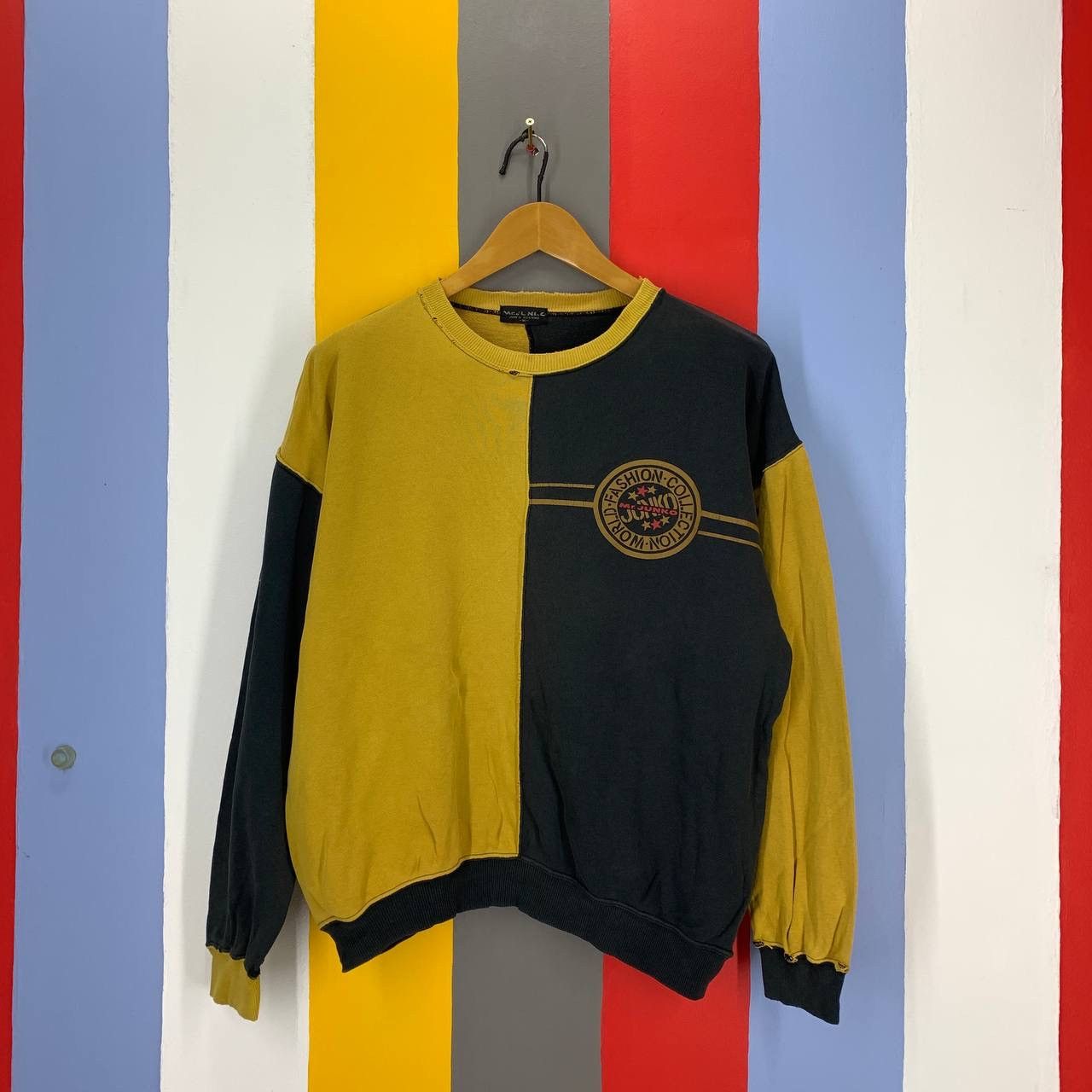 MR JUNKO Distress Sweatshirt #2107/17