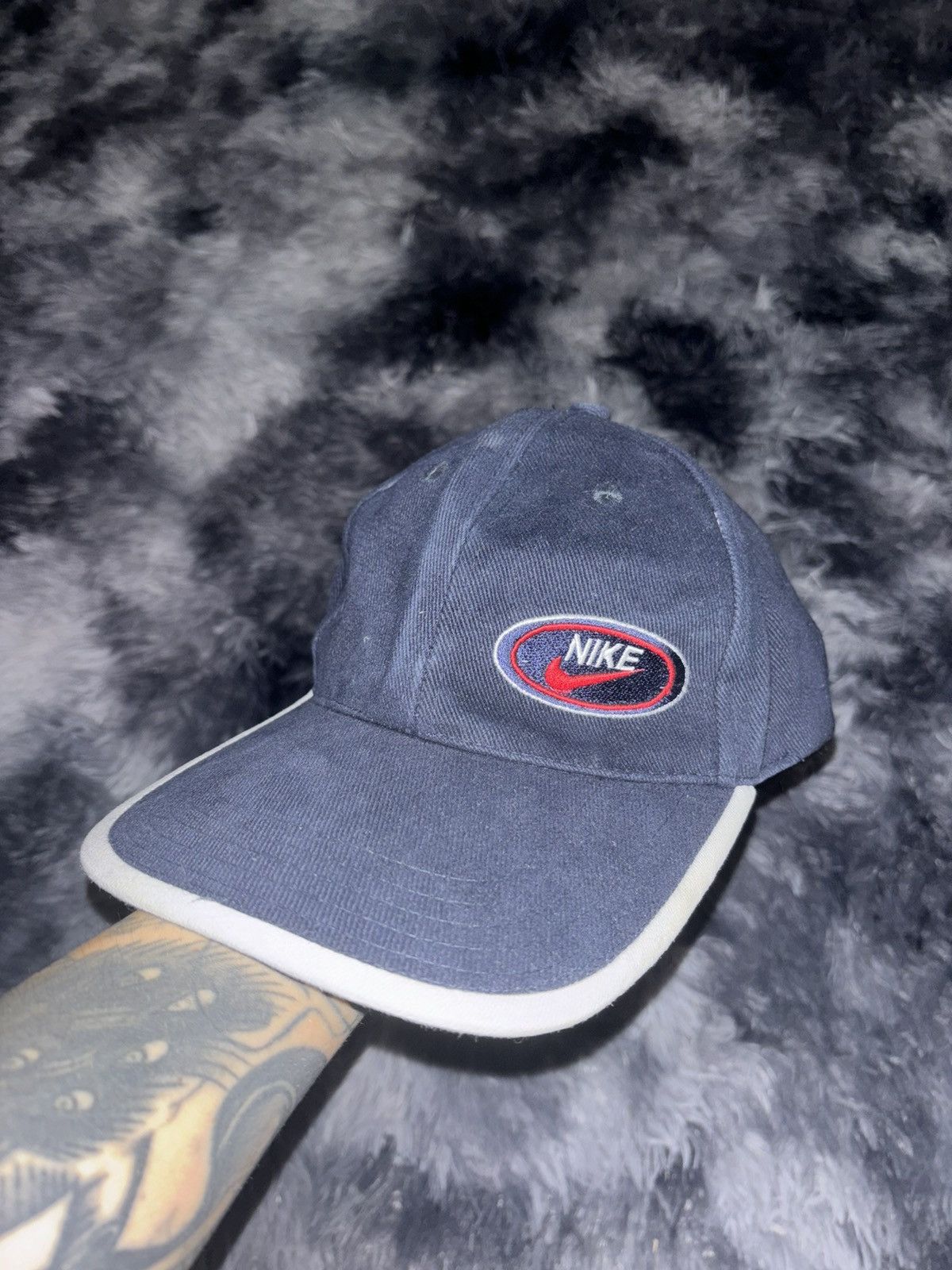 Nike × Vintage Nike Vintage 90s Cap Size ONE SIZE - 3 Thumbnail