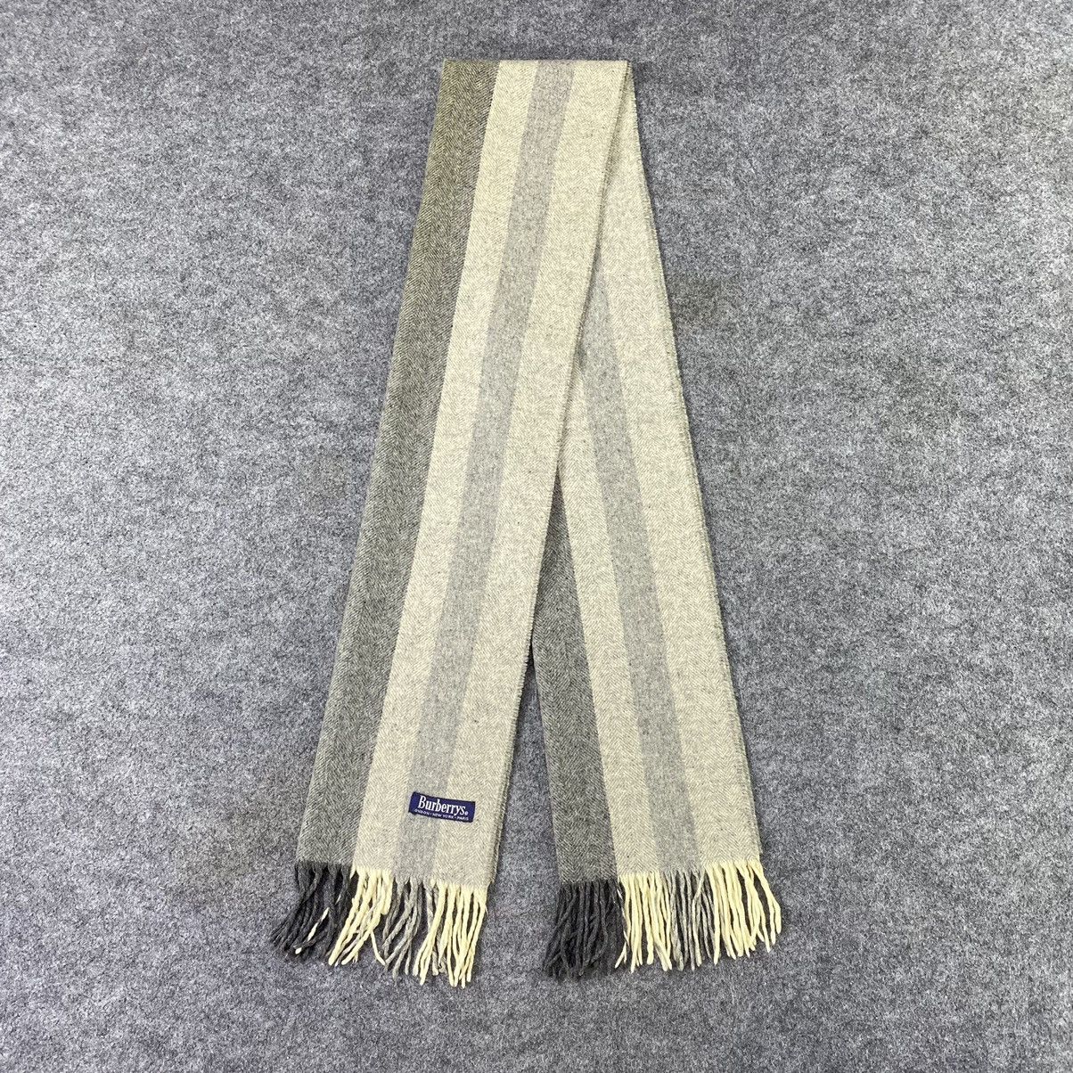 Burberry × Vintage Burberry Scarf / Muffler / Neckwear - T1157 Size ONE SIZE - 2 Thumbnail