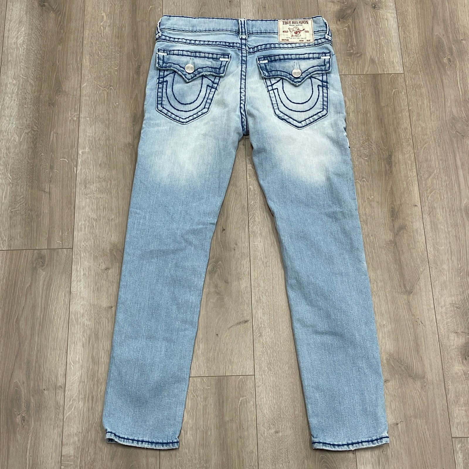 True Religion True Religion Rocco Relaxed Skinny Jeans Pants Size 33 B6 Size US 33 - 1 Thumbnail