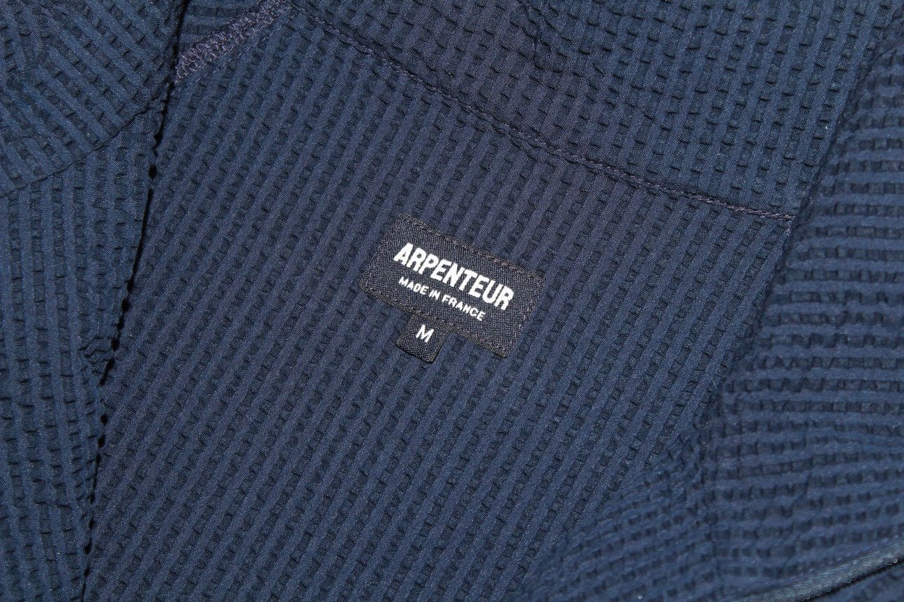Arpenteur Seersucker Half Zip Track Jacket Size US M / EU 48-50 / 2 - 3 Thumbnail