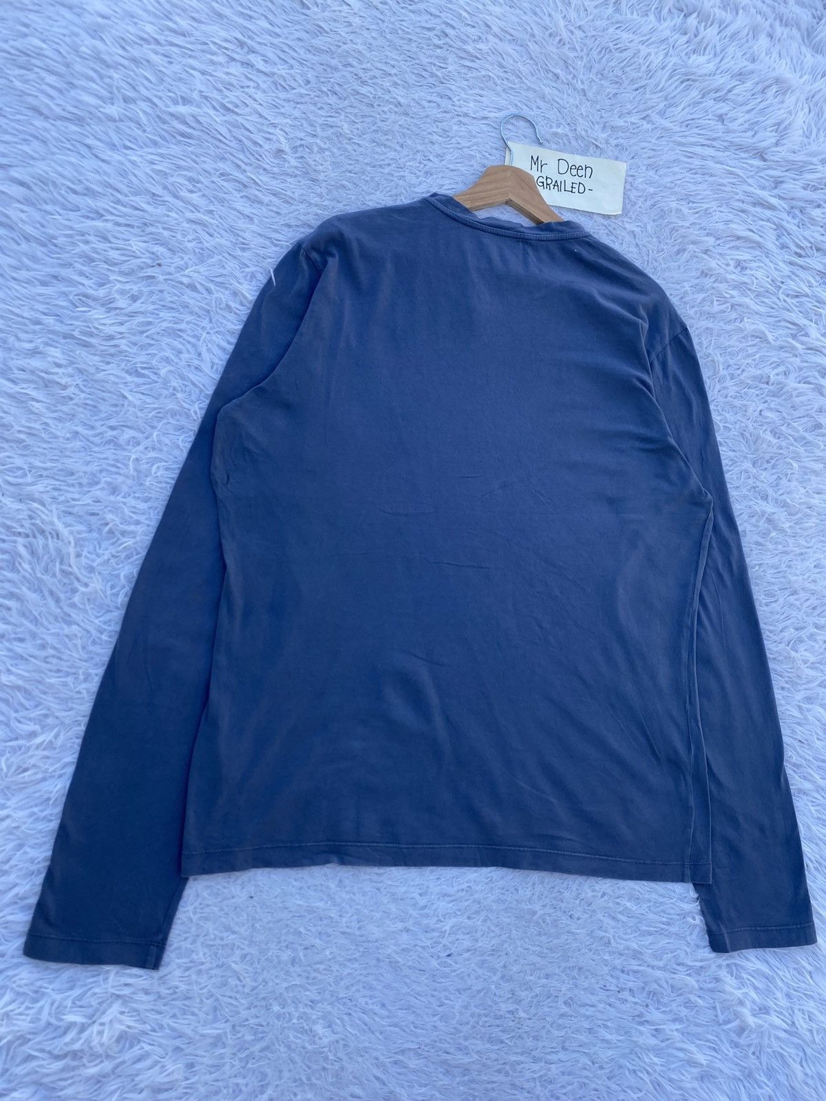 John Galliano Rare Vintage John Galliano Big Logo Printed Longsleeve Tee Size US L / EU 52-54 / 3 - 18 Thumbnail