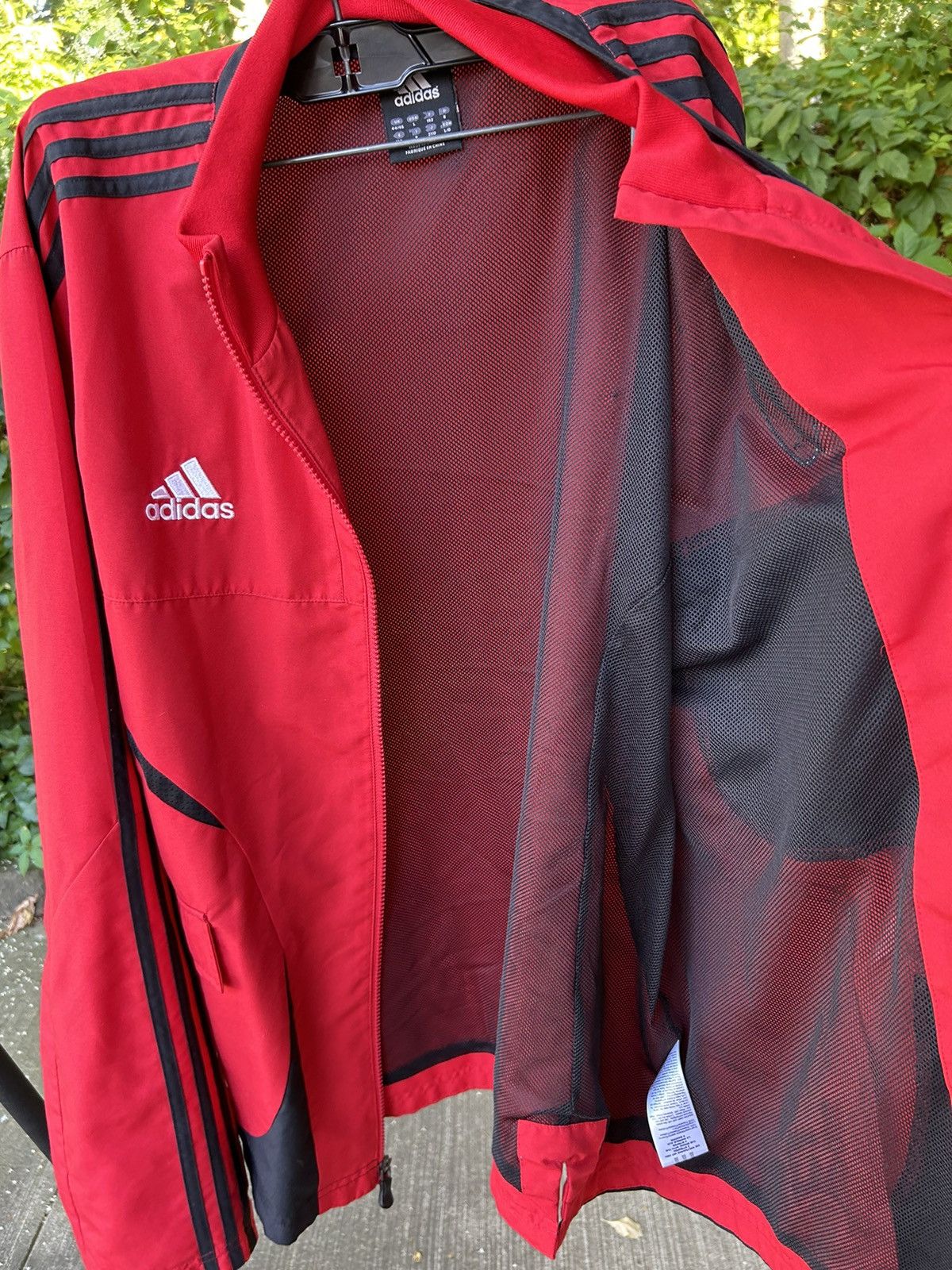 Adidas Vintage Adidas AC Milan Track Jacket Rare 00s Size US L / EU 52-54 / 3 - 10 Thumbnail