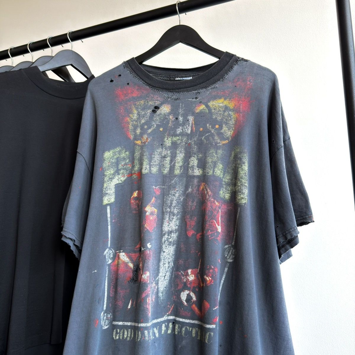 Band Tees Vintage 2000s Pantera Faded Thrashed Grunge Erd WCC Band Tee Size US XL / EU 56 / 4 - 1 Thumbnail