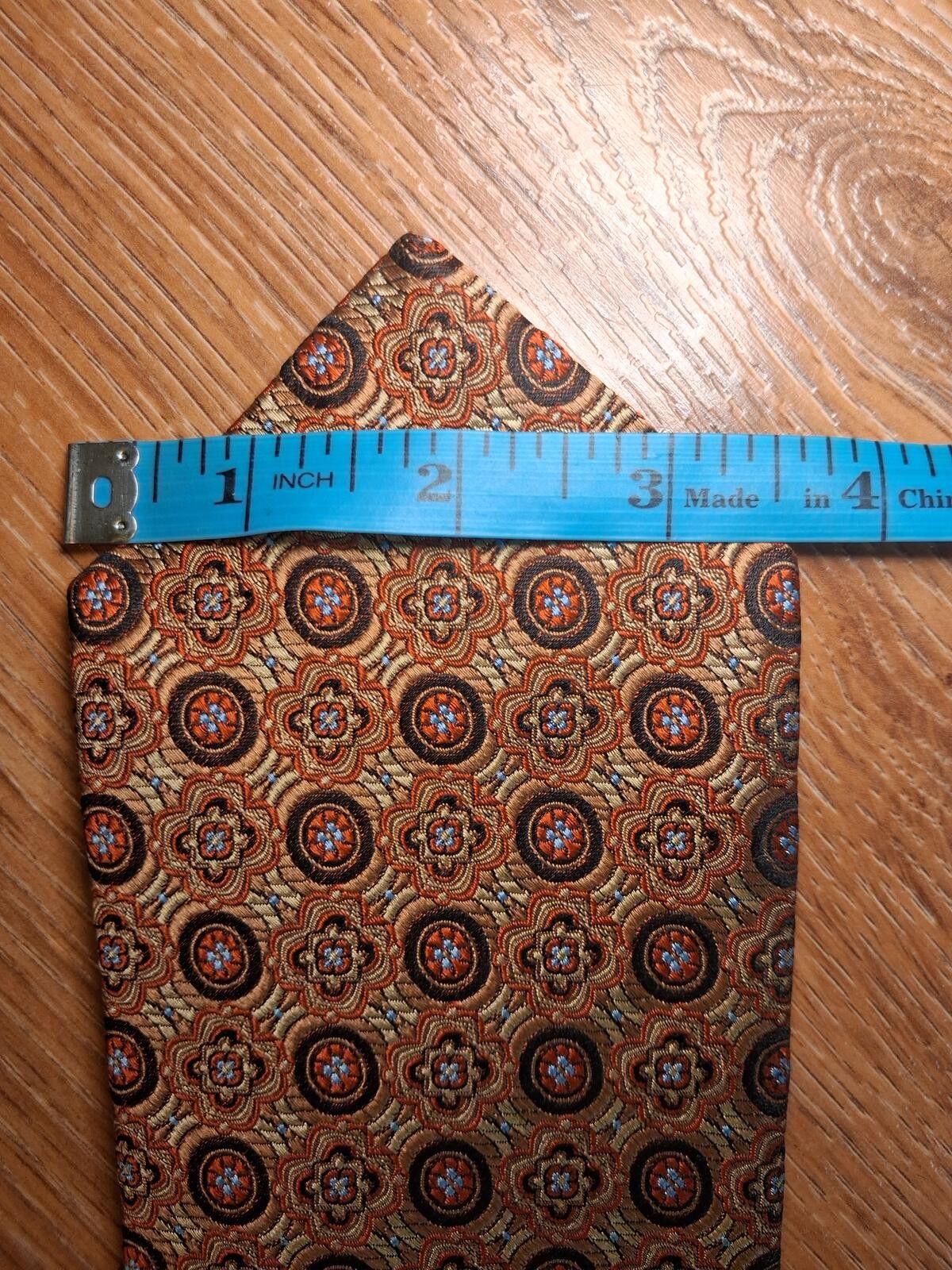 Robert Talbott Robert Talbott Best of Class Silk Tie Gold Floral Long Wide Size ONE SIZE - 8 Thumbnail