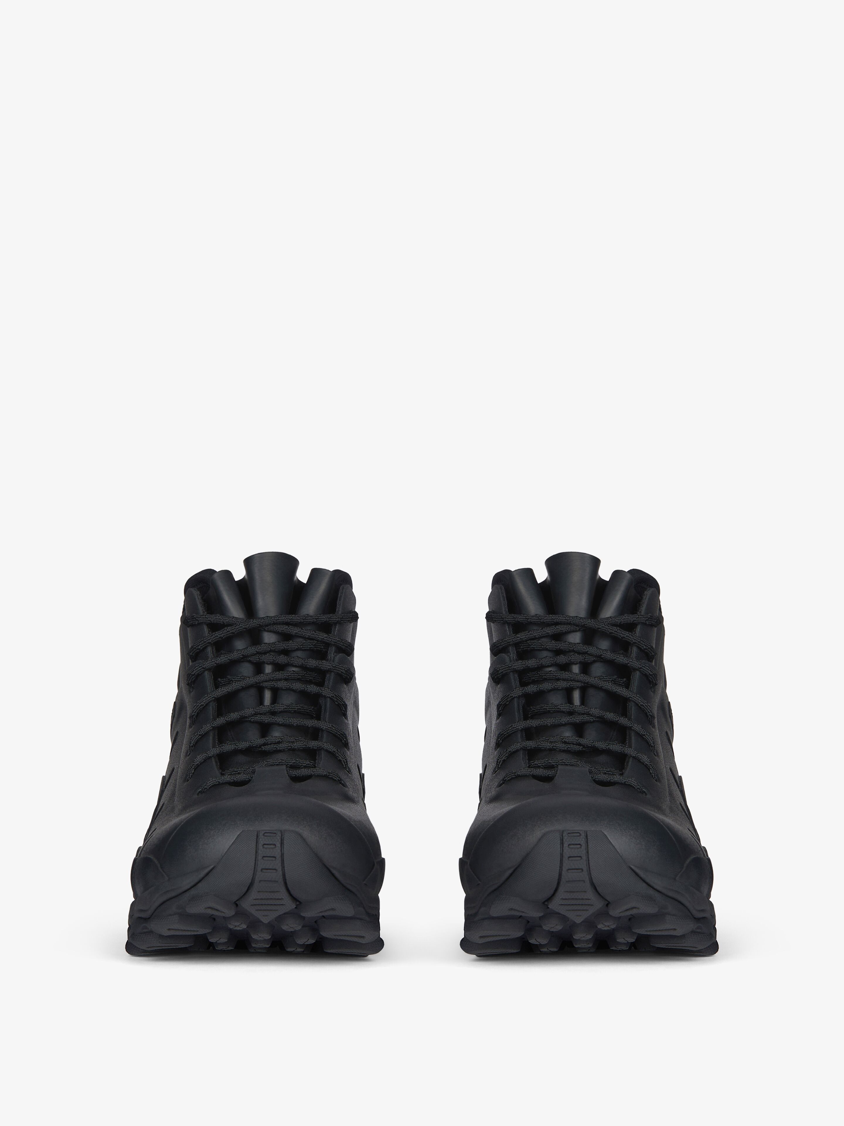 Givenchy o1w1db10925 Bogs High Lace-Up Boots in Black Size US 10 / EU 43 - 2 Thumbnail