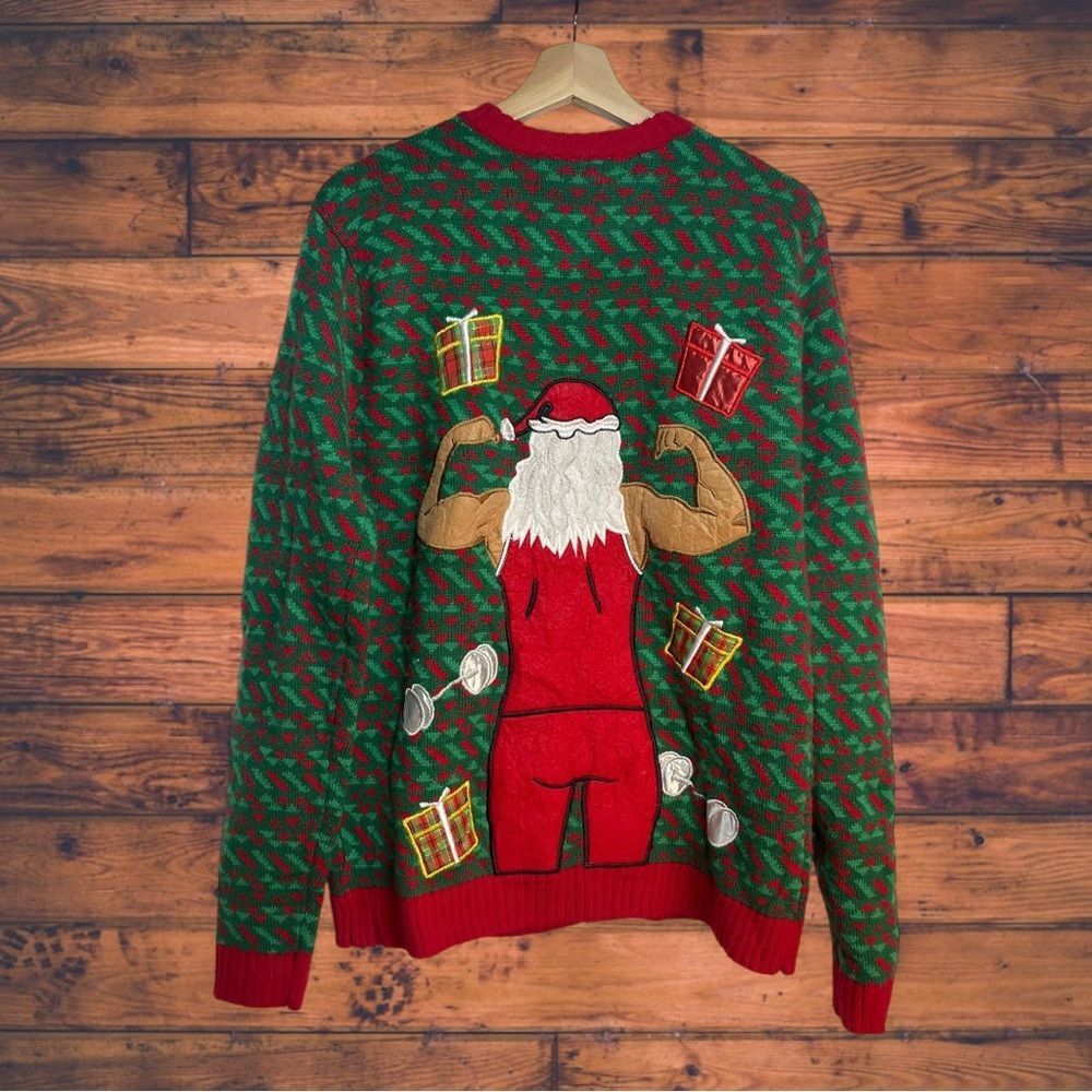 Other Blizzard Bay Buff Santa Christmas Sweater Medium Size US M / EU 48-50 / 2 - 2 Thumbnail