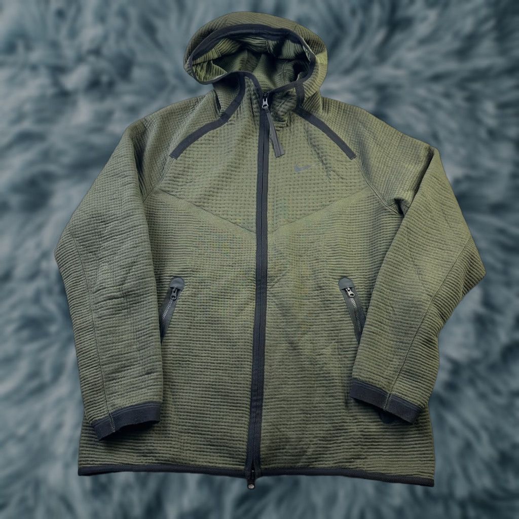 Nike Nike Jacket Mens M Green Tech Pack Windrunner Full Zip Olive Size US M / EU 48-50 / 2 - 1 Thumbnail