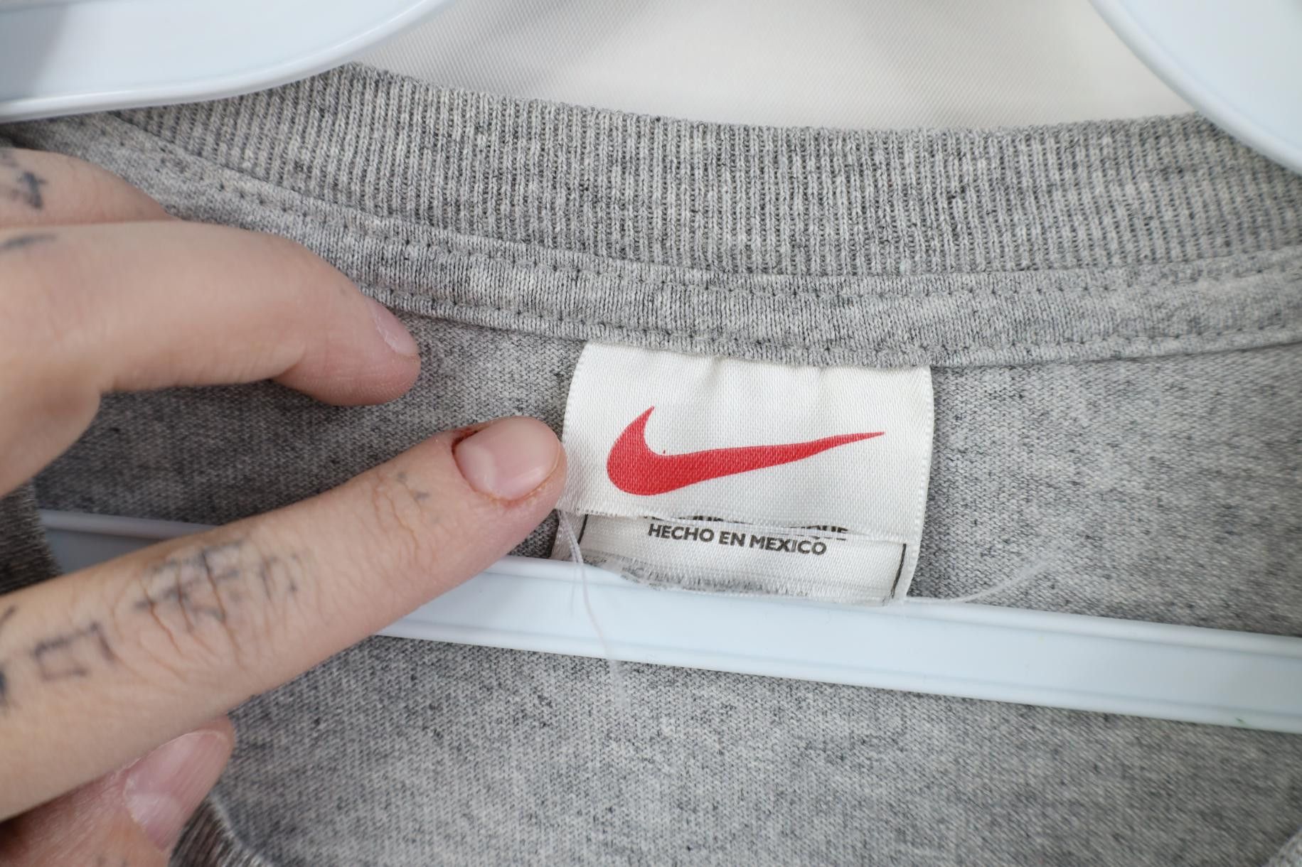 Nike Vintage 90s Nike Soccer Center Swoosh Long Sleeve T-Shirt Size US S / EU 44-46 / 1 - 8 Thumbnail