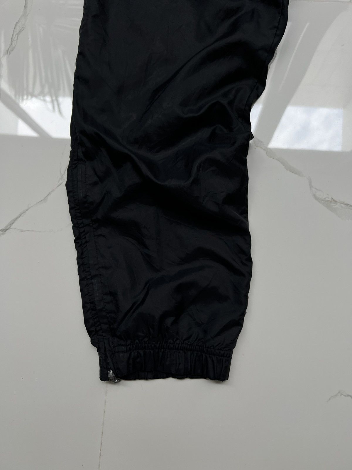 Nike × Vintage 90's NIKE Y2K BAGGY RETRO RARE SWOOSH LOGO TRACK PANTS Size US 32 / EU 48 - 2 Thumbnail