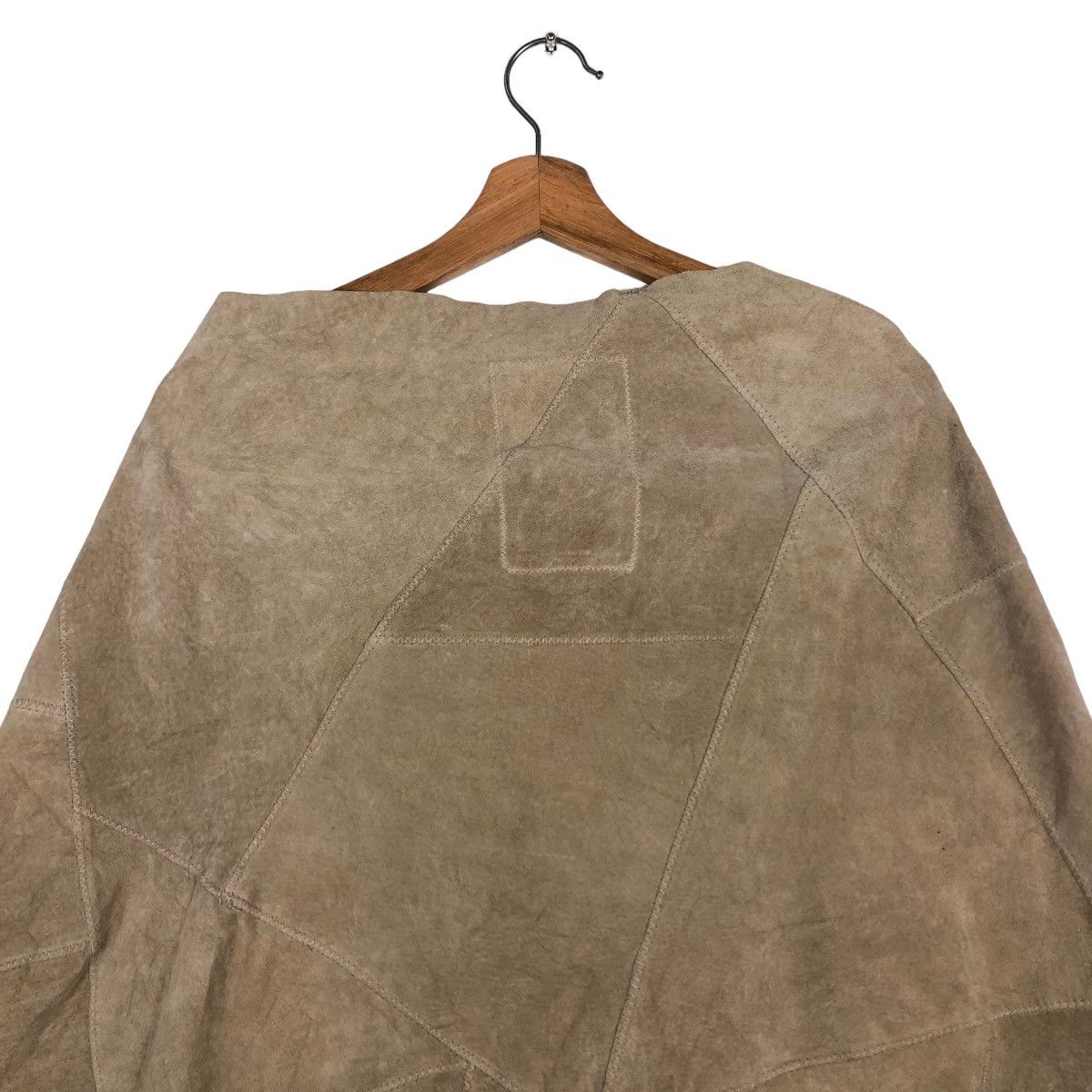 If Six Was Nine 🔥Vintage Cloaks Leather Cowboy Design By Goa Issey Miyake Size US M / EU 48-50 / 2 - 10 Thumbnail