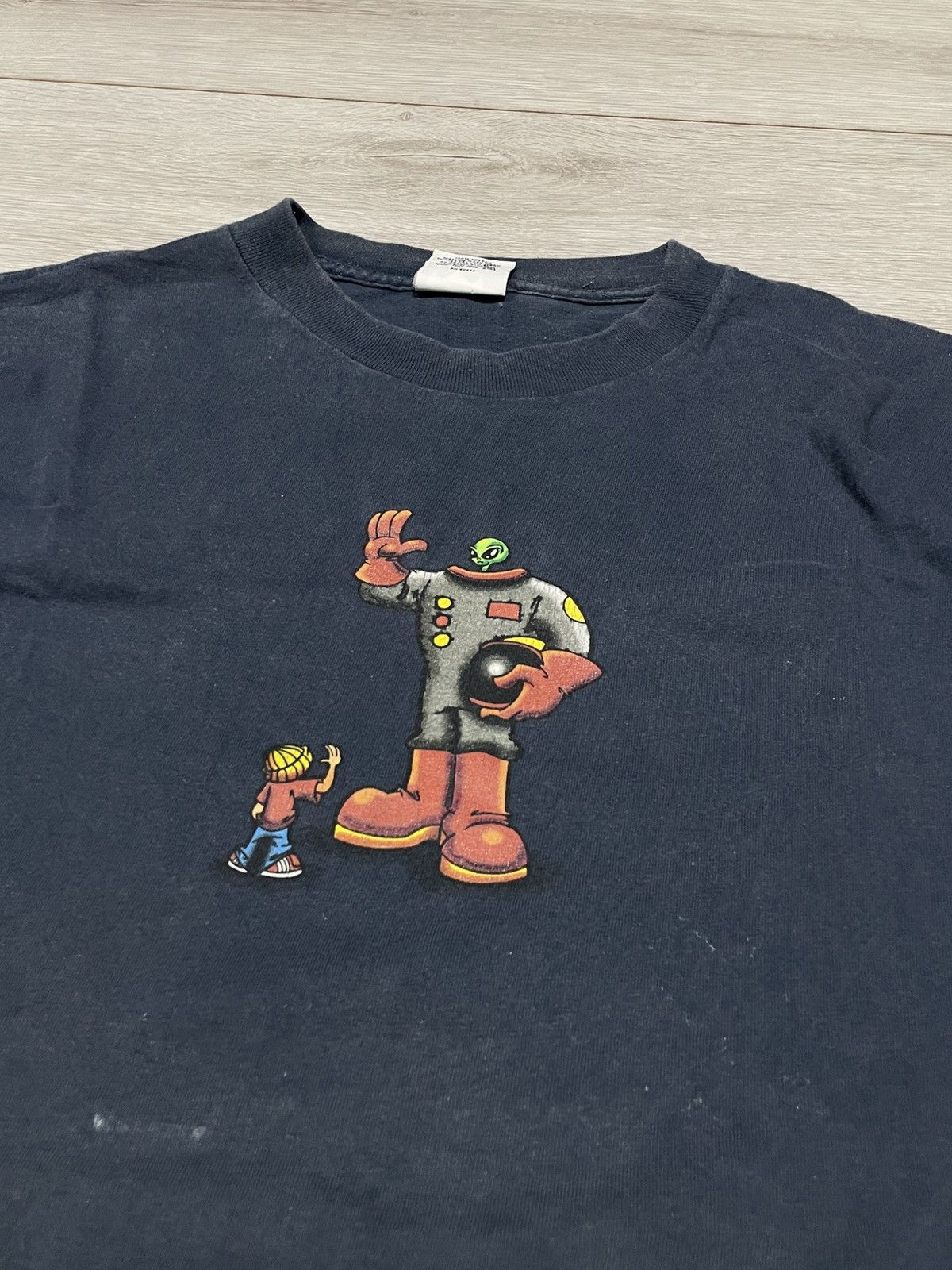 Vintage Alien Nation tee fun humor USA tee t-shirt martian Size US XL / EU 56 / 4 - 3 Thumbnail