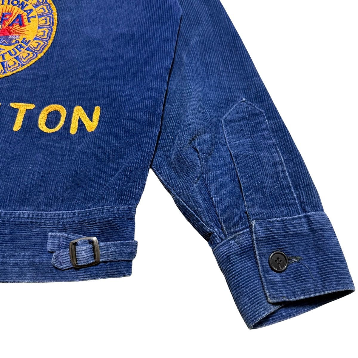 Vintage Vtg 60s FFA Louisiana Haughton Talon Zipper Corduroy Jacket Size US XS / EU 42 / 0 - 5 Thumbnail