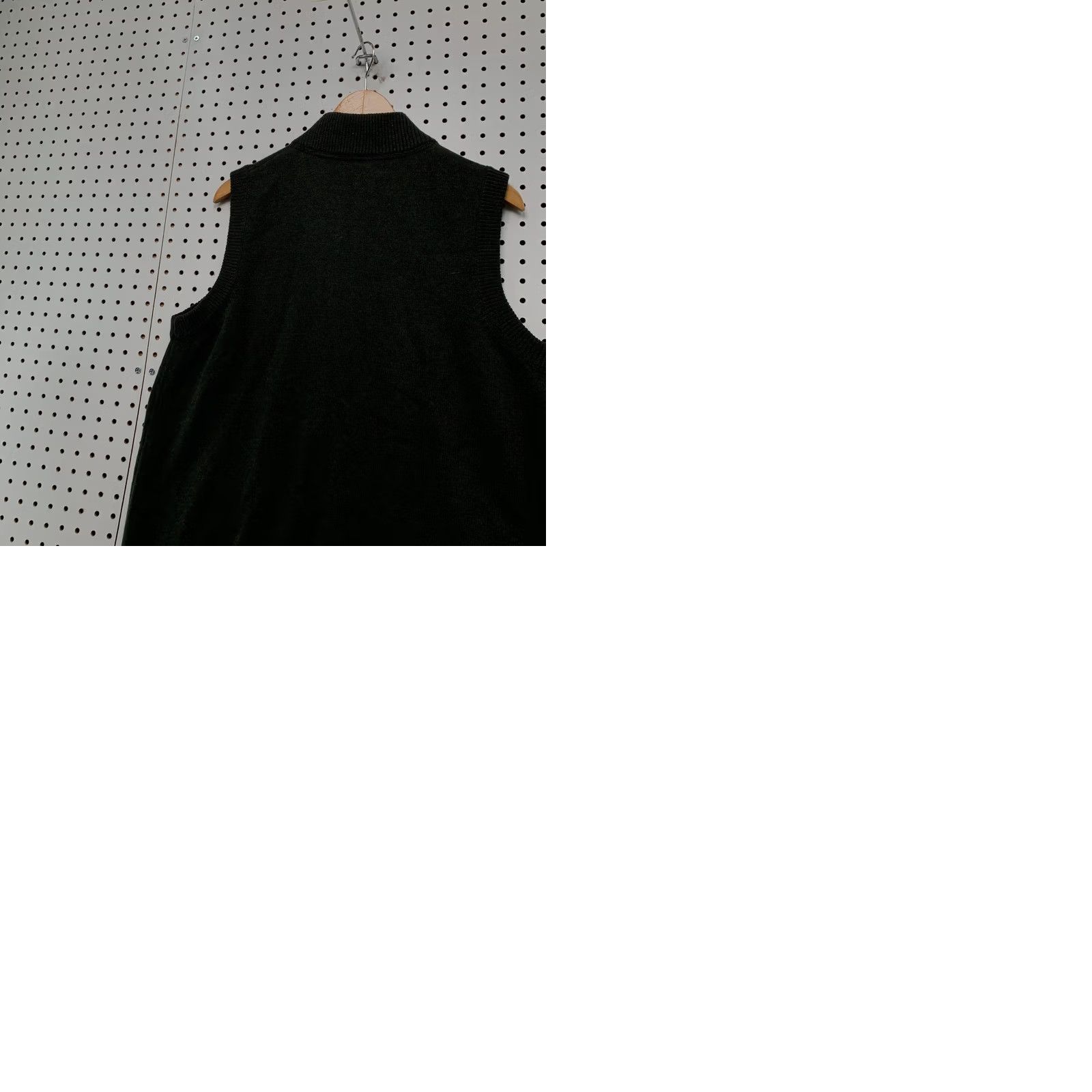 Vintage Dubarry Wool Sweater Vest Mens XL Green Sleeveless Mock Neck Preppy Business Shirt/Top Vest Size US XL / EU 56 / 4 - 9 Thumbnail