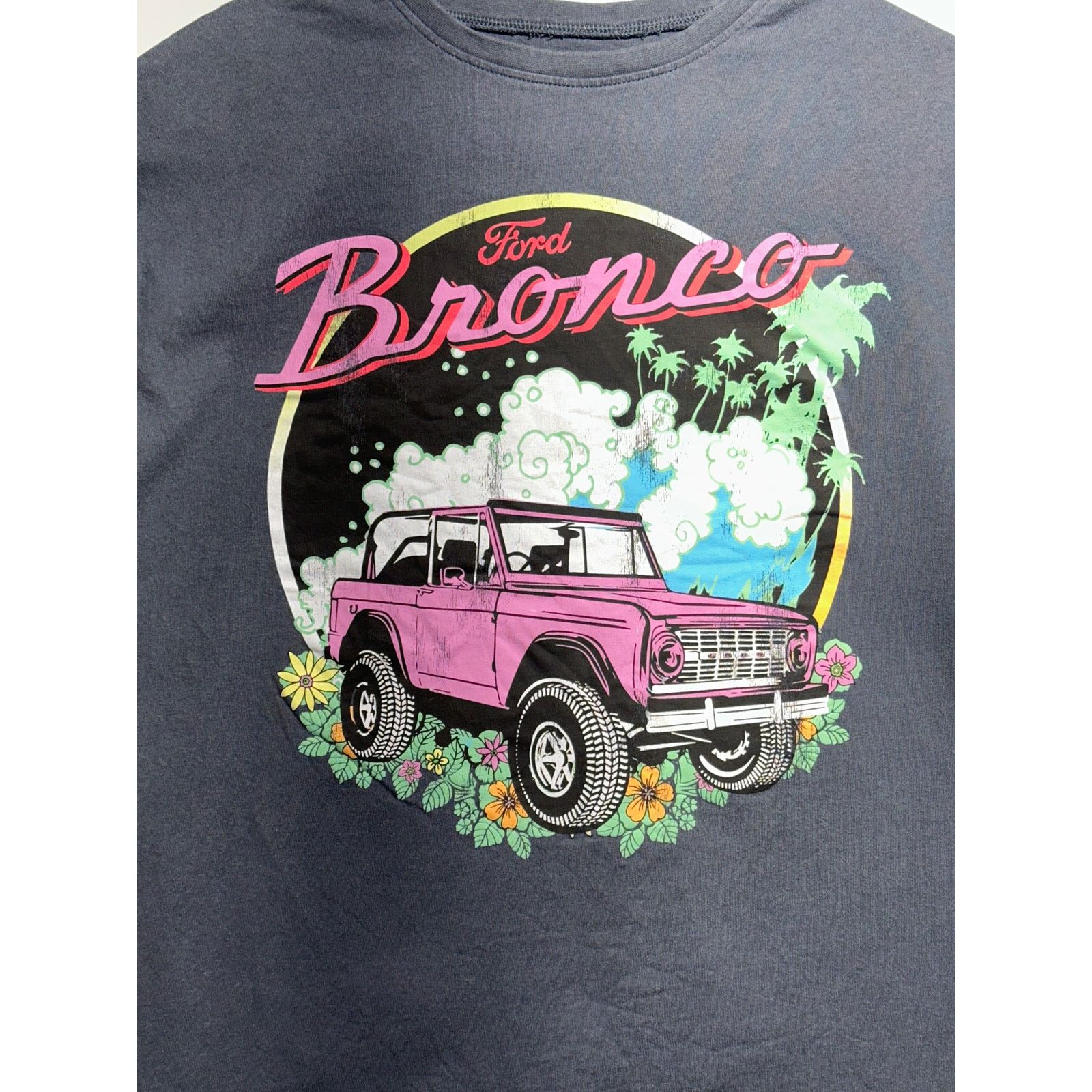 Ford Gray Ford Bronco Pink Print Size Small Size S / US 4 / IT 40 - 4 Thumbnail