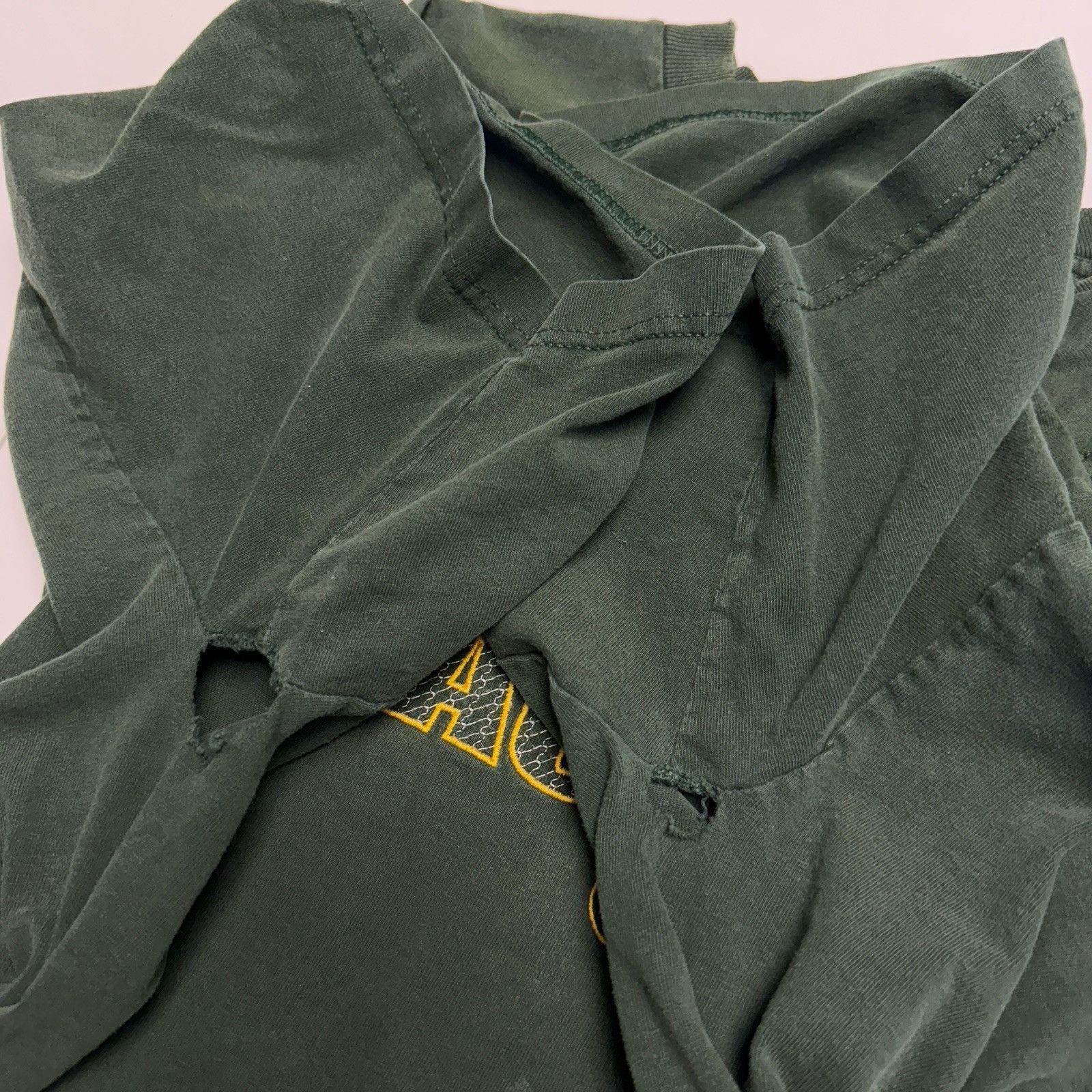 Vintage Vintage Green Bay Packers T Shirt Mens 2XL Green Size US XXL / EU 58 / 5 - 5 Thumbnail