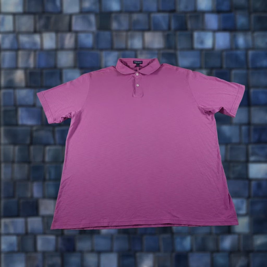 Peter Millar VINTAGE? No. Peter Millar Polo Shirt Mens 2XL Pink Crown Crafted Pima Cotton Golf Casual Size US XXL / EU 58 / 5 - 1 Thumbnail