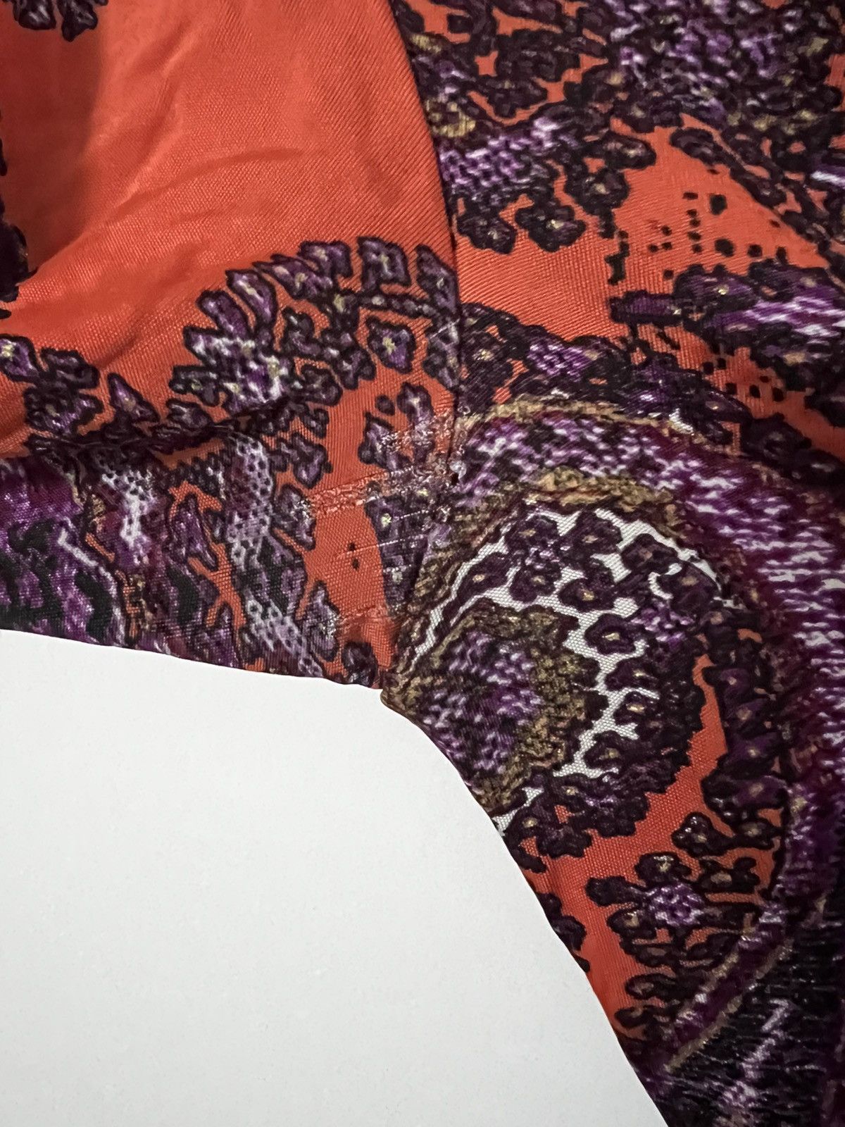 Roberto Cavalli Roberto cavalli M violet orange flowers Size M / US 6-8 / IT 42-44 - 6 Thumbnail