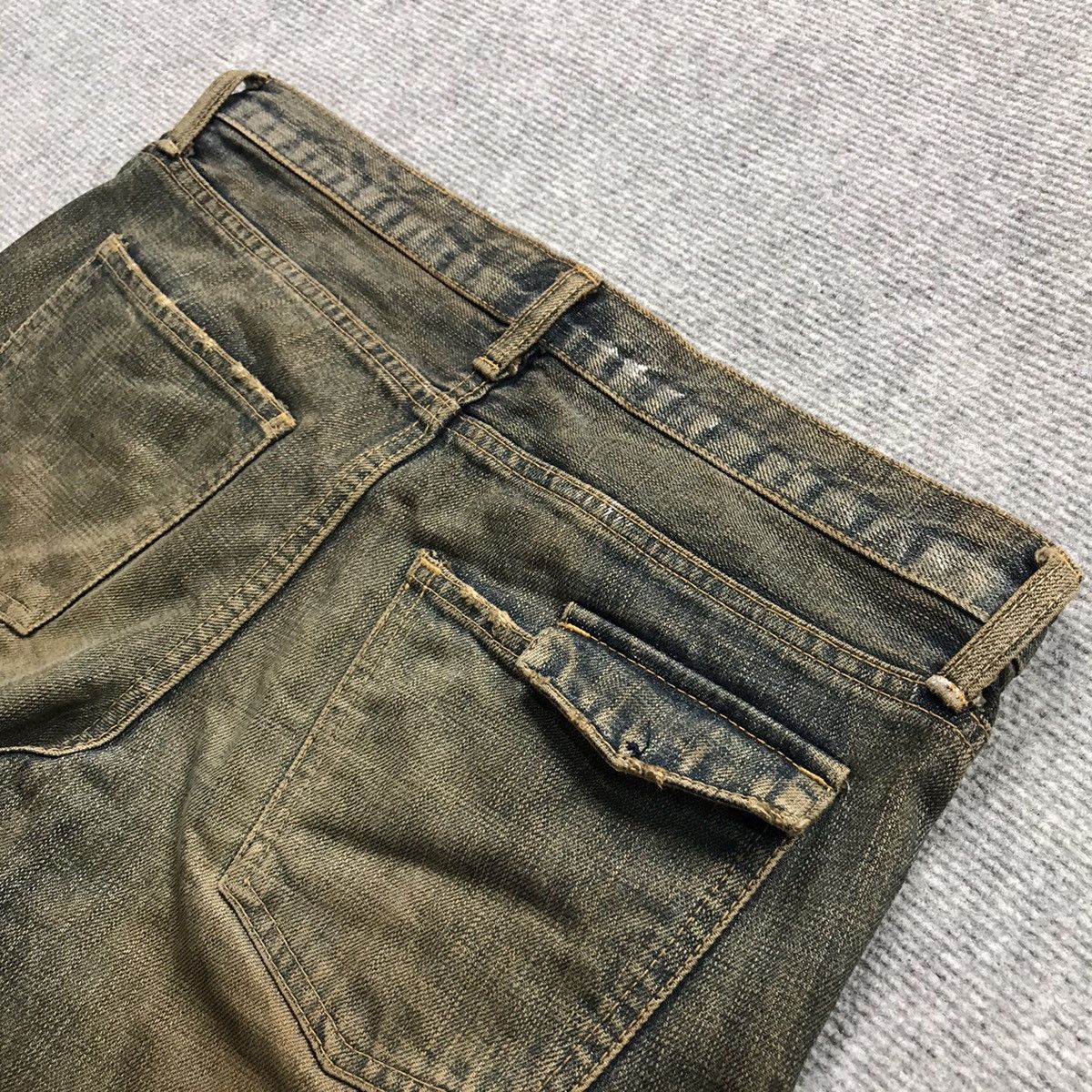 Designer × Japanese Brand RUSTY💀ROUGE VIF MADE IN JAPAN DENIM RUSTY JEANS PANTS Size US 30 / EU 46 - 14 Thumbnail