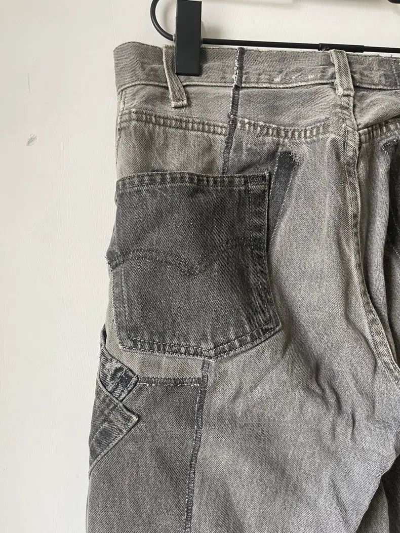 Takahiromiyashita The Soloist. Takahiromiyashita The Soloist. Black stitching jeans Size US 32 / EU 48 - 4 Thumbnail