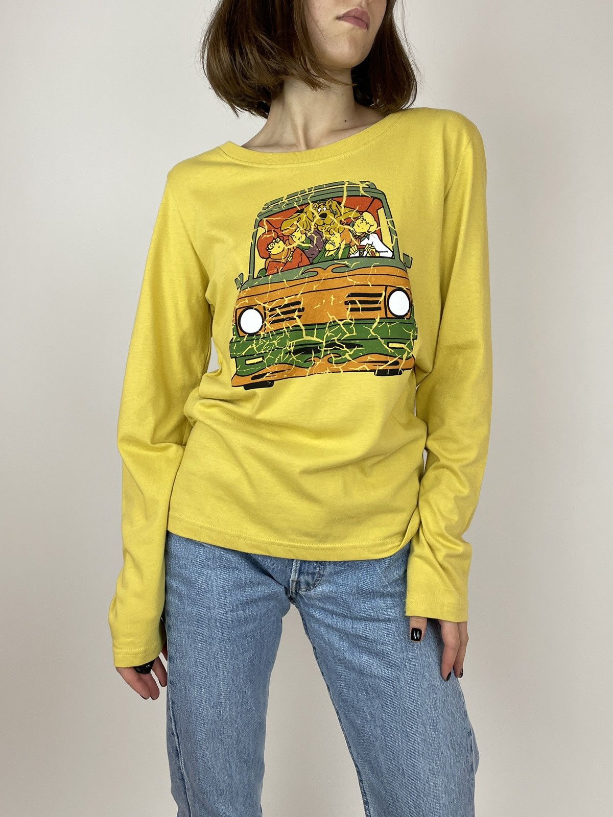 Other Scooby-Doo Yellow sweatshirts long sleeve Hanna-Barbera Size L / US 10 / IT 46 - 1 Thumbnail