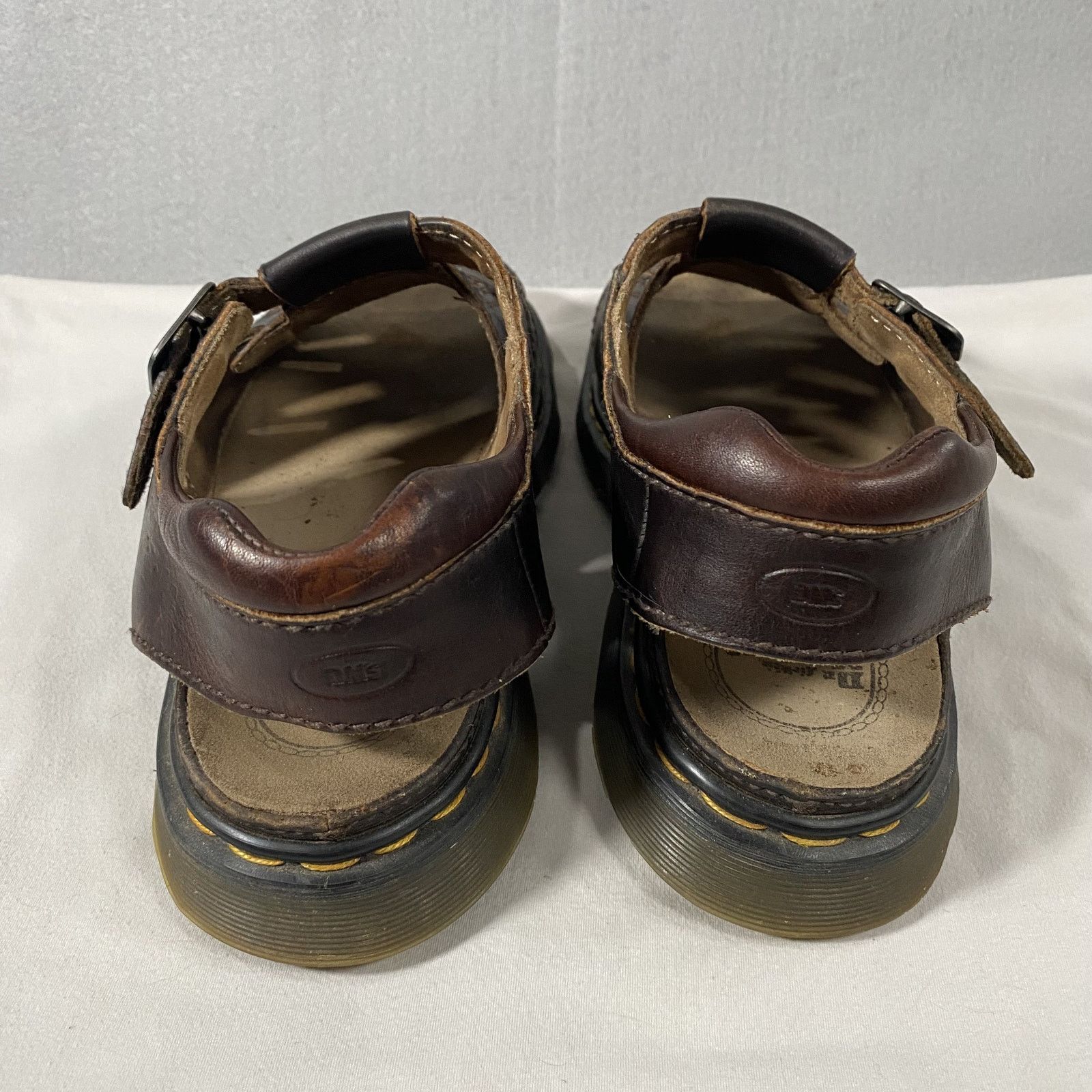 Dr. Martens Vtg Dr Doc Martens Leather Fisherman Sandal England Mens 13 Size US 13 / EU 46 - 7 Thumbnail