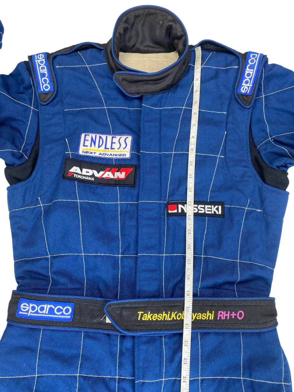 Formula 1 2008 Takeshi Kobayashi Sparco Racing Suit Size US 34 / EU 50 - 6 Thumbnail
