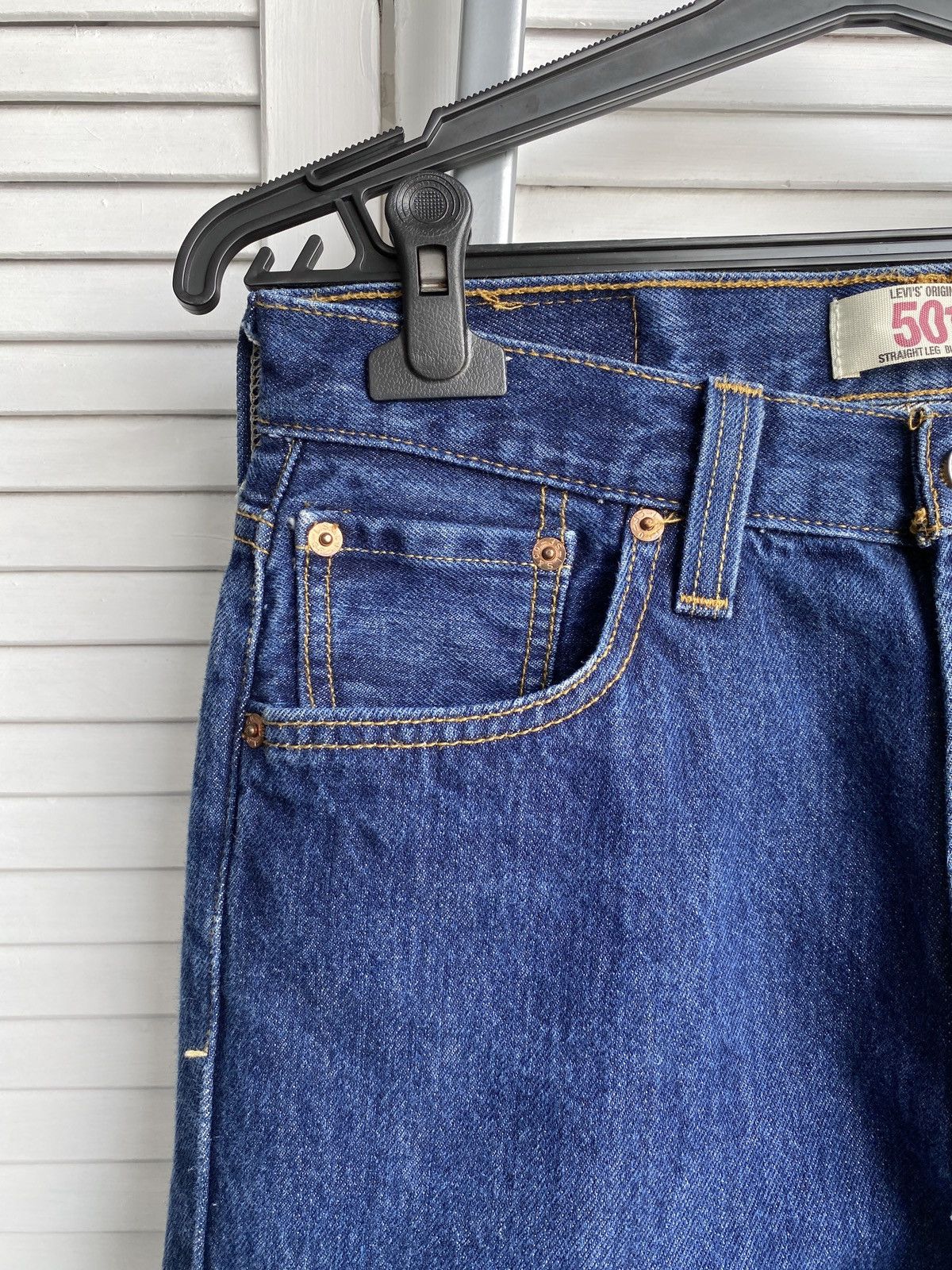Levi's × Vintage Vintage Levis 501 Blue Denim Jeans Pants Haiti Size US 29 - 5 Thumbnail