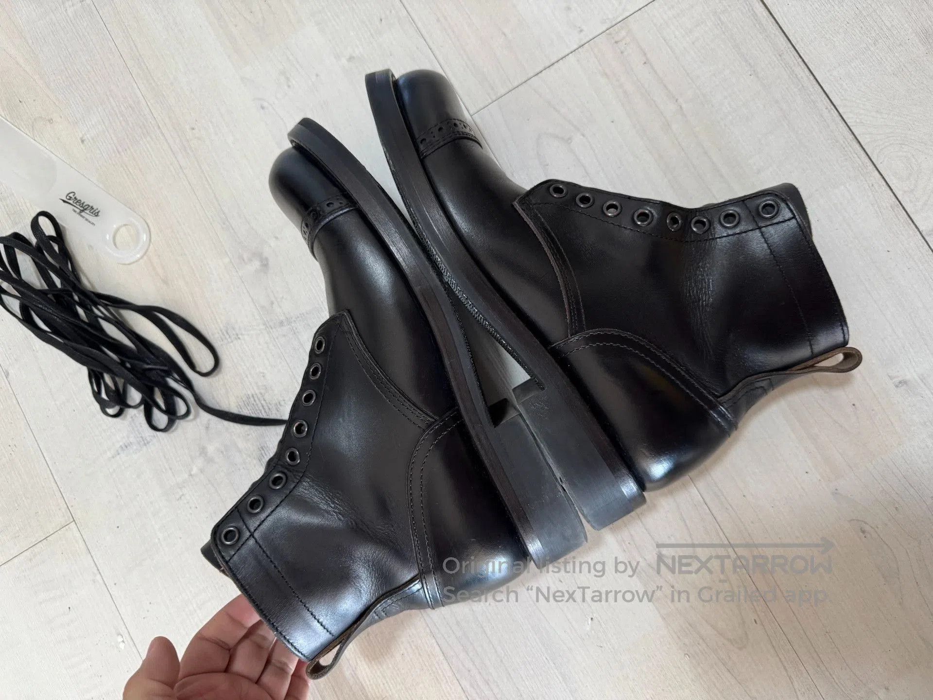 GREI. GRE E02 Custom Paratrooper Boots. Size US 8 / EU 41 - 6 Thumbnail