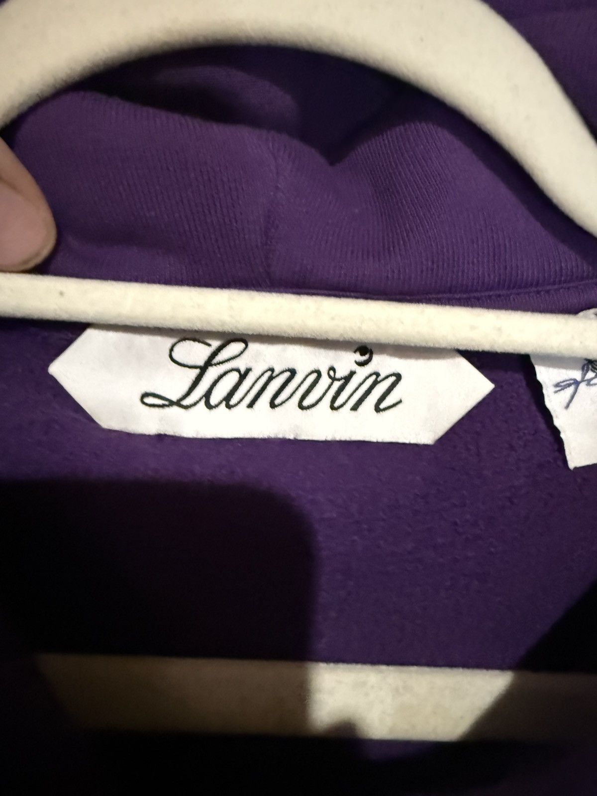 Other Lanvin x Future Purple Logo Hoodie Size Large Rare Collab Size US XL / EU 56 / 4 - 4 Thumbnail