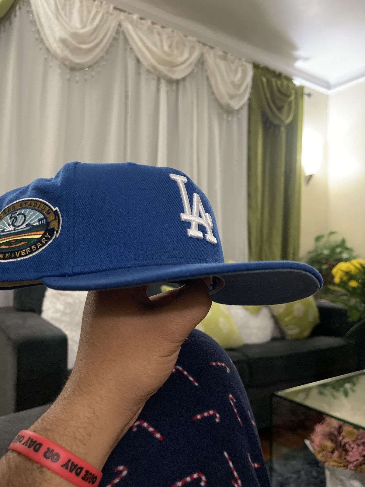 Hat Club × MLB × Vintage LA Dodgers 50th anniversary fitted Size ONE SIZE - 3 Thumbnail