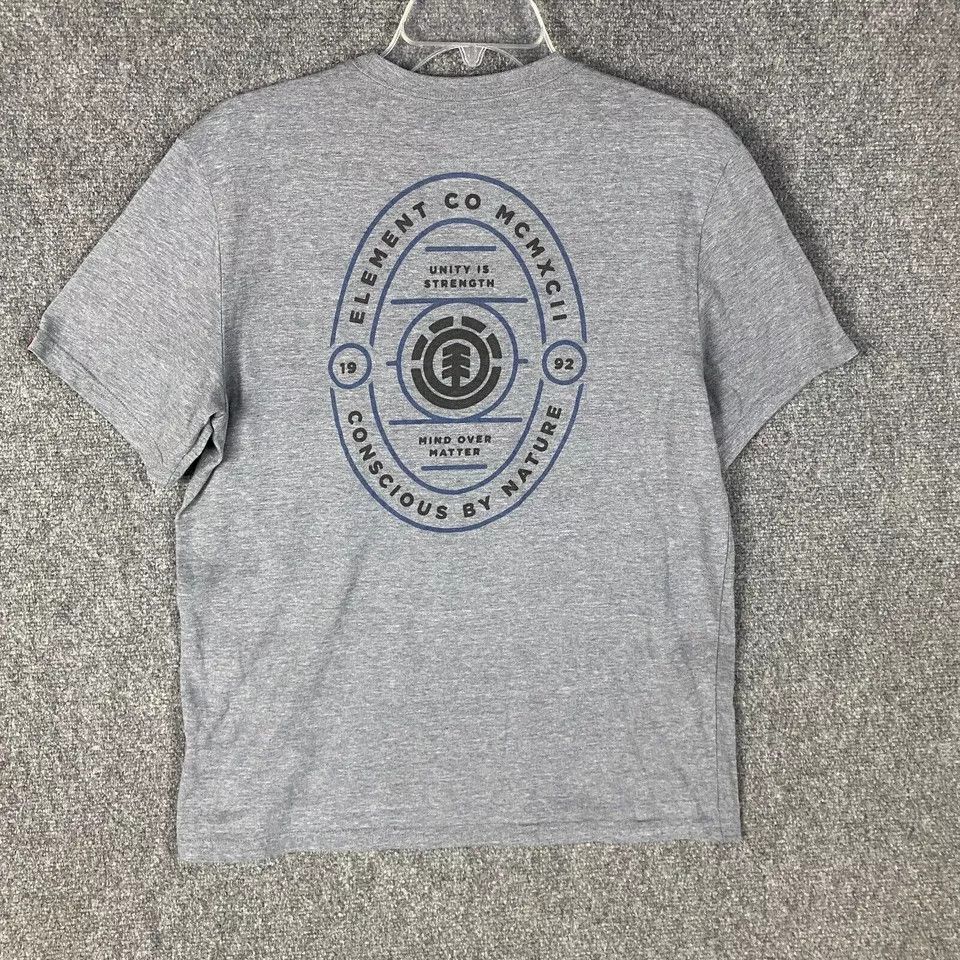 Element Element T-Shirt Men's Medium Regular Fit Cotton Crew Neck M Size US M / EU 48-50 / 2 - 7 Thumbnail
