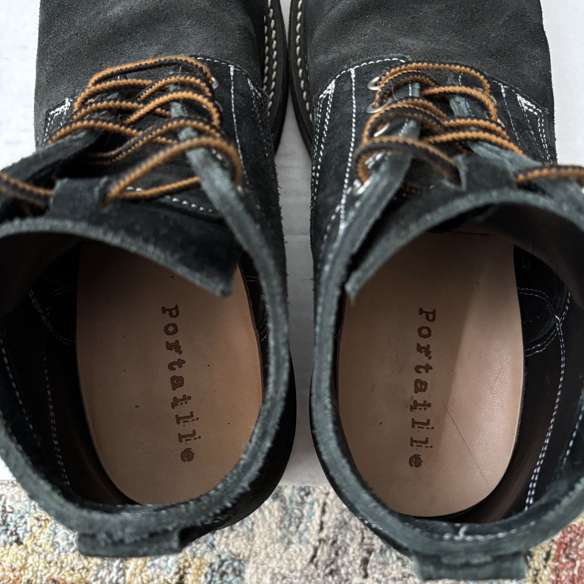 Guidi Double Stitched Welt Working Derby Box Calf Suede boots Size US 10 / EU 43 - 4 Thumbnail