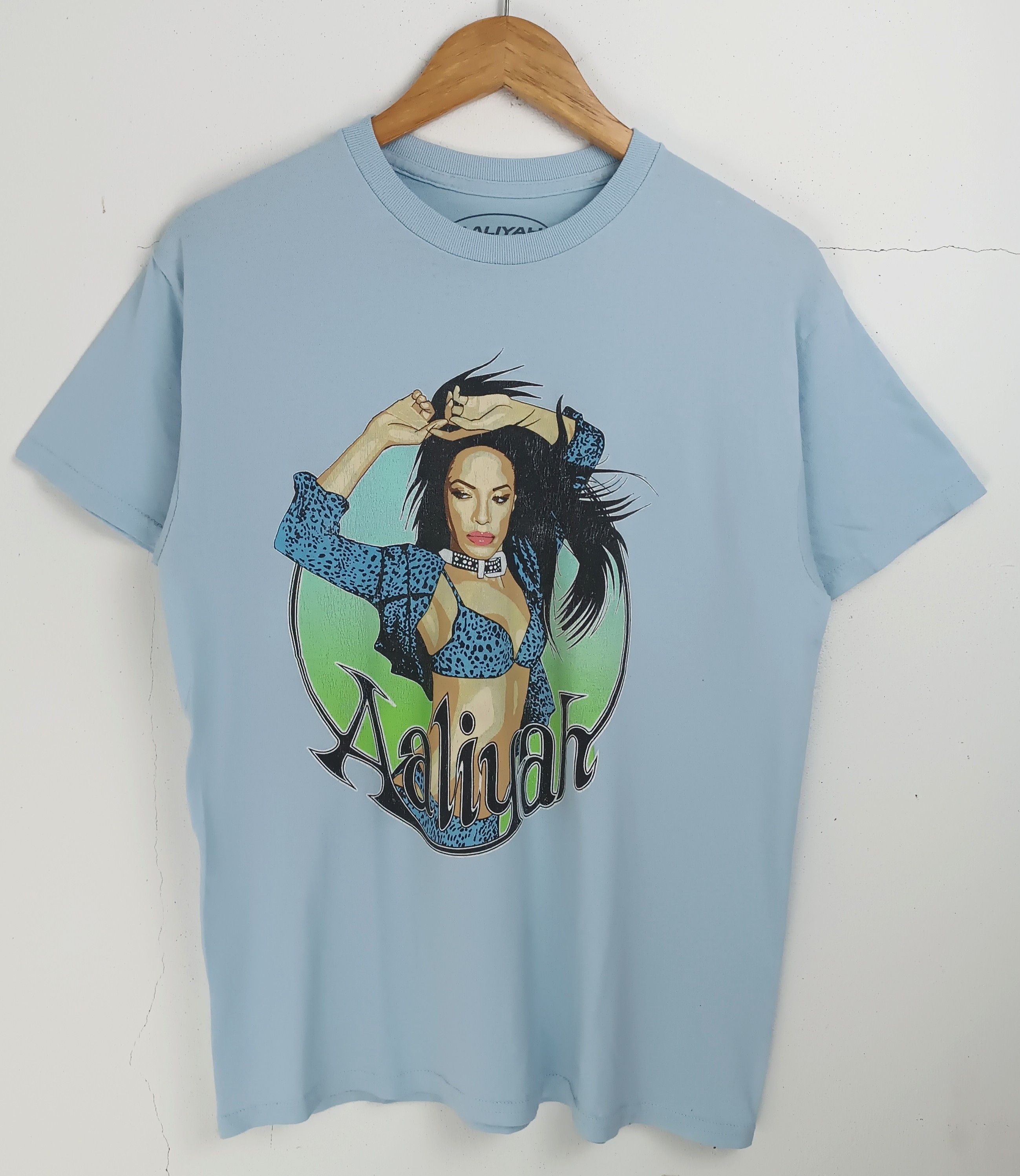 Rap Tees VINTAGE AALIYAH SEXY TEE tupac biggie left eye Size US M / EU 48-50 / 2 - 3 Thumbnail