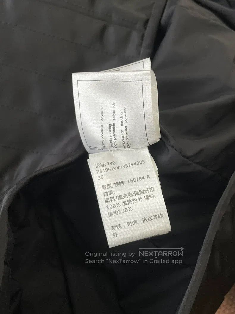Chanel Chanel Black gold chain leather chain thin cotton jacket Size XS / US 0-2 / IT 36-38 - 8 Thumbnail