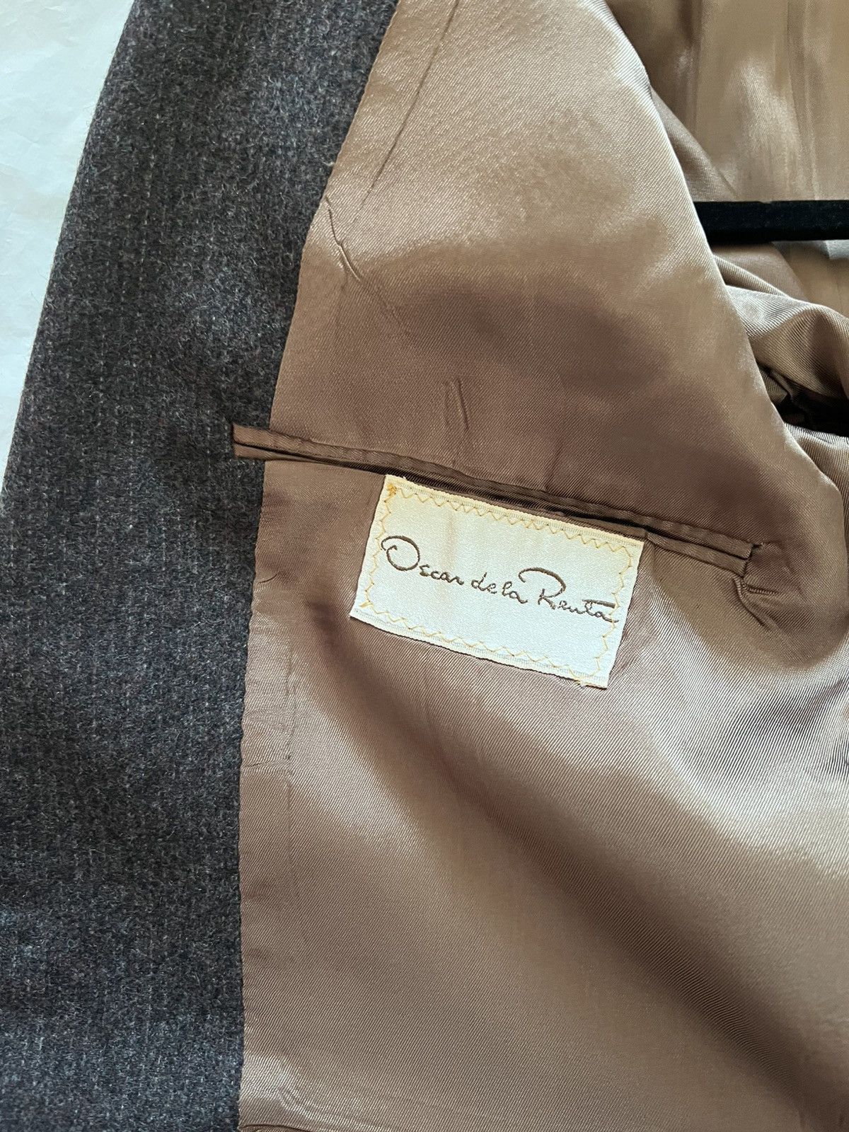 Oscar De La Renta Oscar de la Renta Blazer Made in USA Vintage Union Label Size 40R - 10 Thumbnail