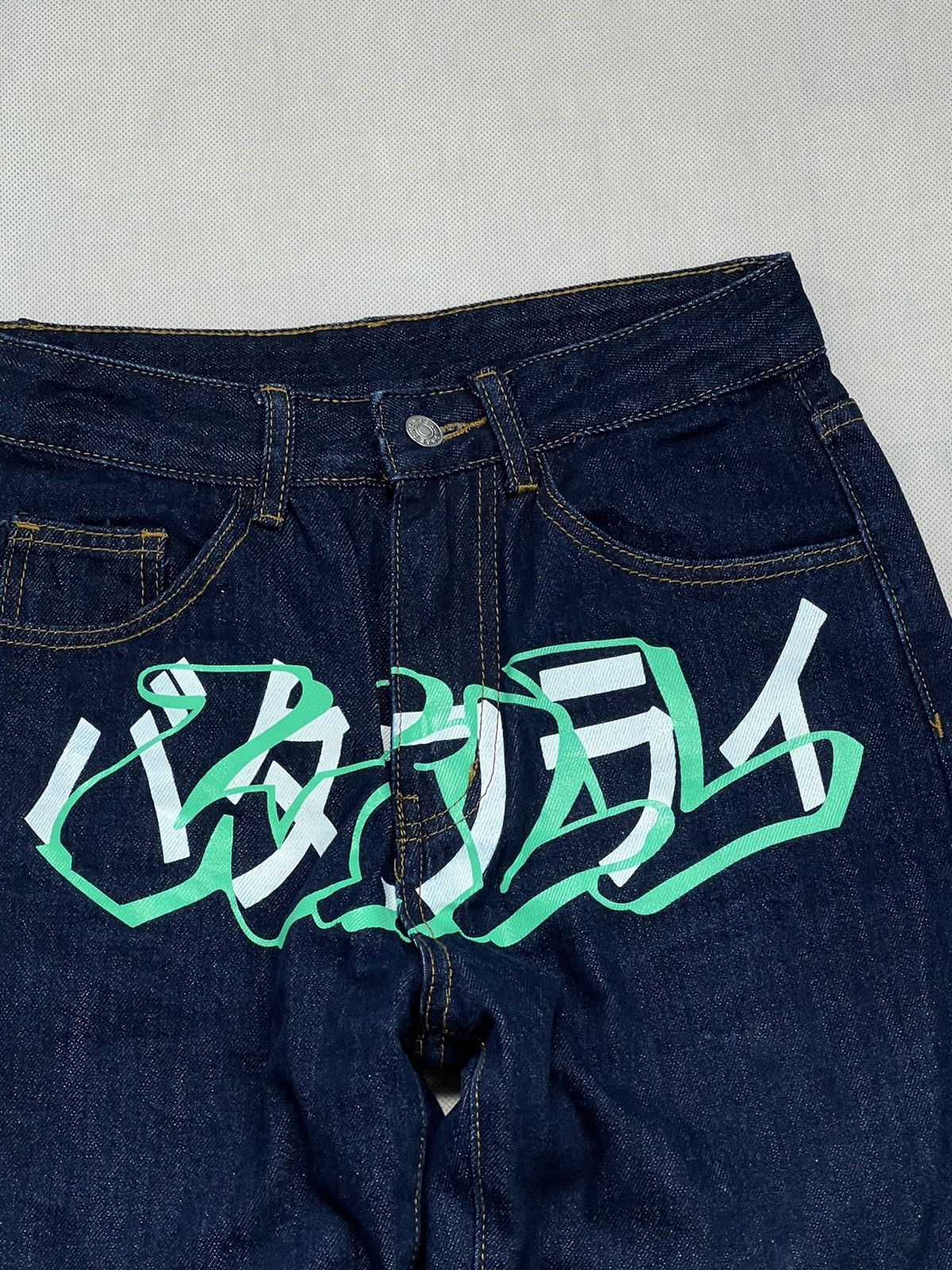 Japanese Brand Pants y2k jeans vintage drip Size US 32 / EU 48 - 2 Thumbnail