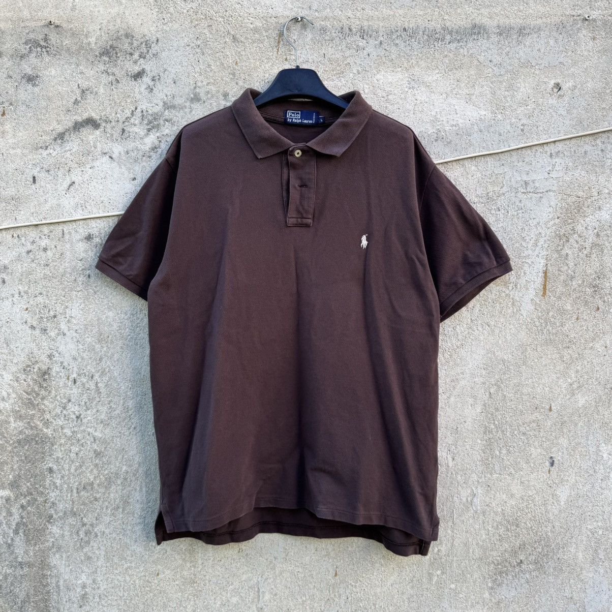 Polo Ralph Lauren Brown Vintage Polo Made in USA Chief Keef