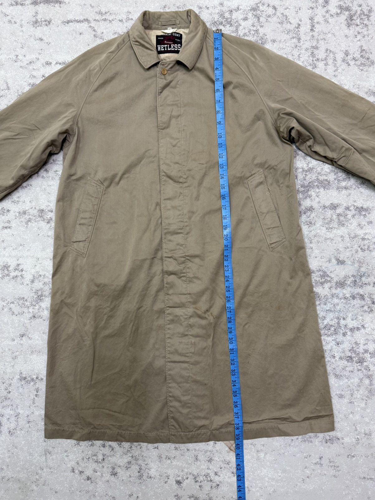 Japanese Brand Vintage Tanaka Coat Wetless Long coat Jacket Size US M / EU 48-50 / 2 - 17 Thumbnail