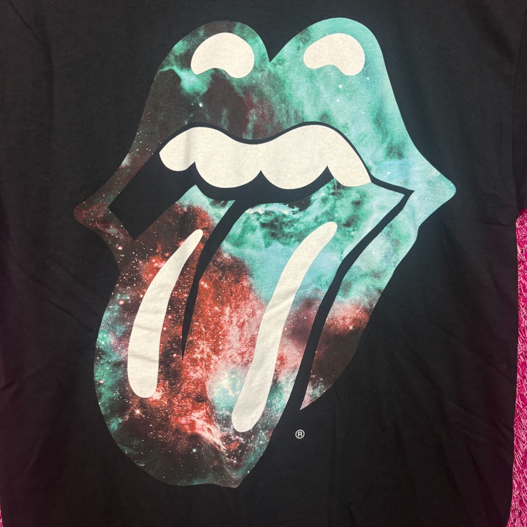 Band Tees × The Rolling Stones The Rolling Stones Cosmic Space Hot Lips Rock n Roll Tee M Size US M / EU 48-50 / 2 - 2 Thumbnail
