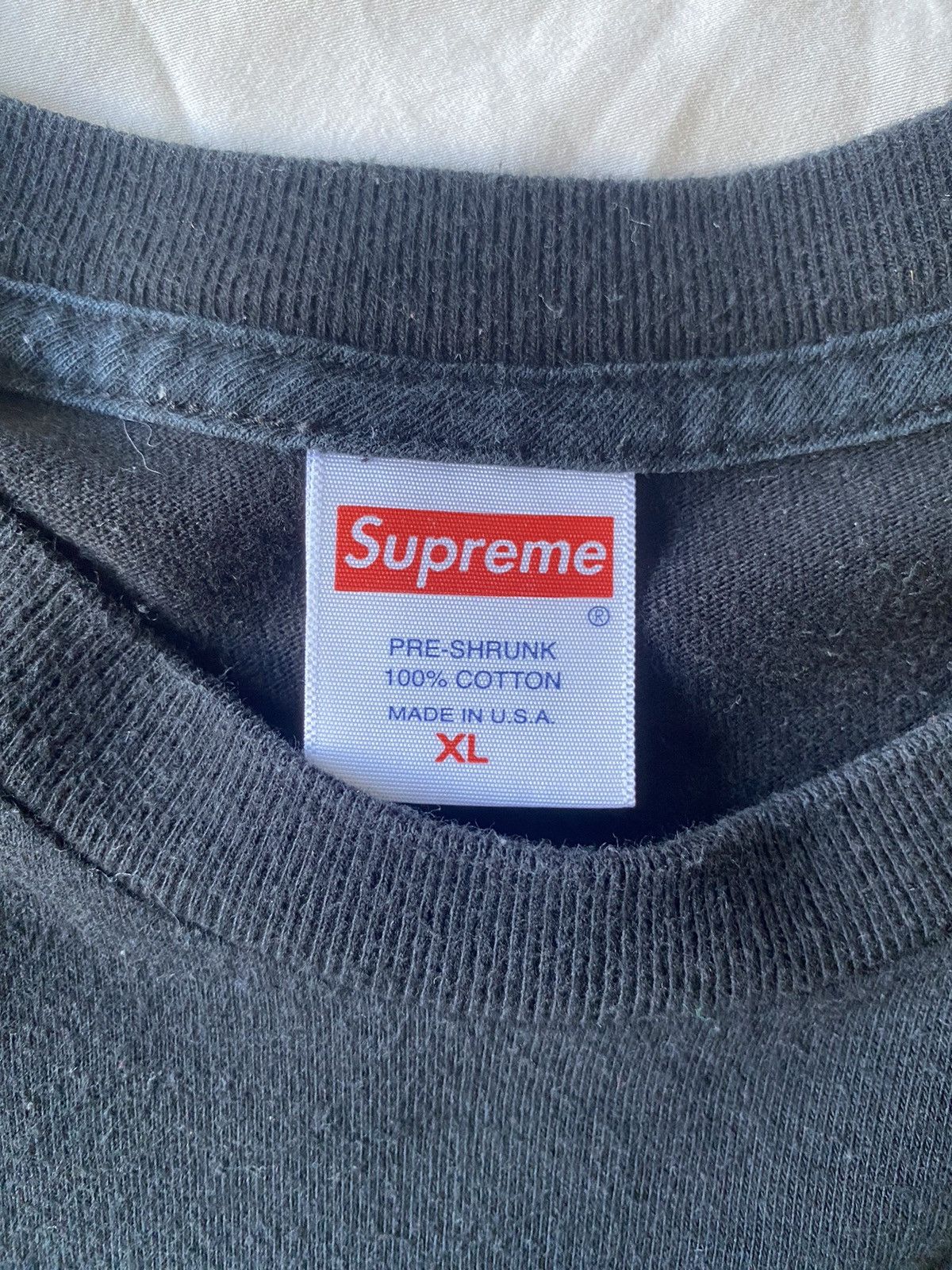 Supreme Supreme Group Tee ‘Black’ Size US XL / EU 56 / 4 - 3 Thumbnail