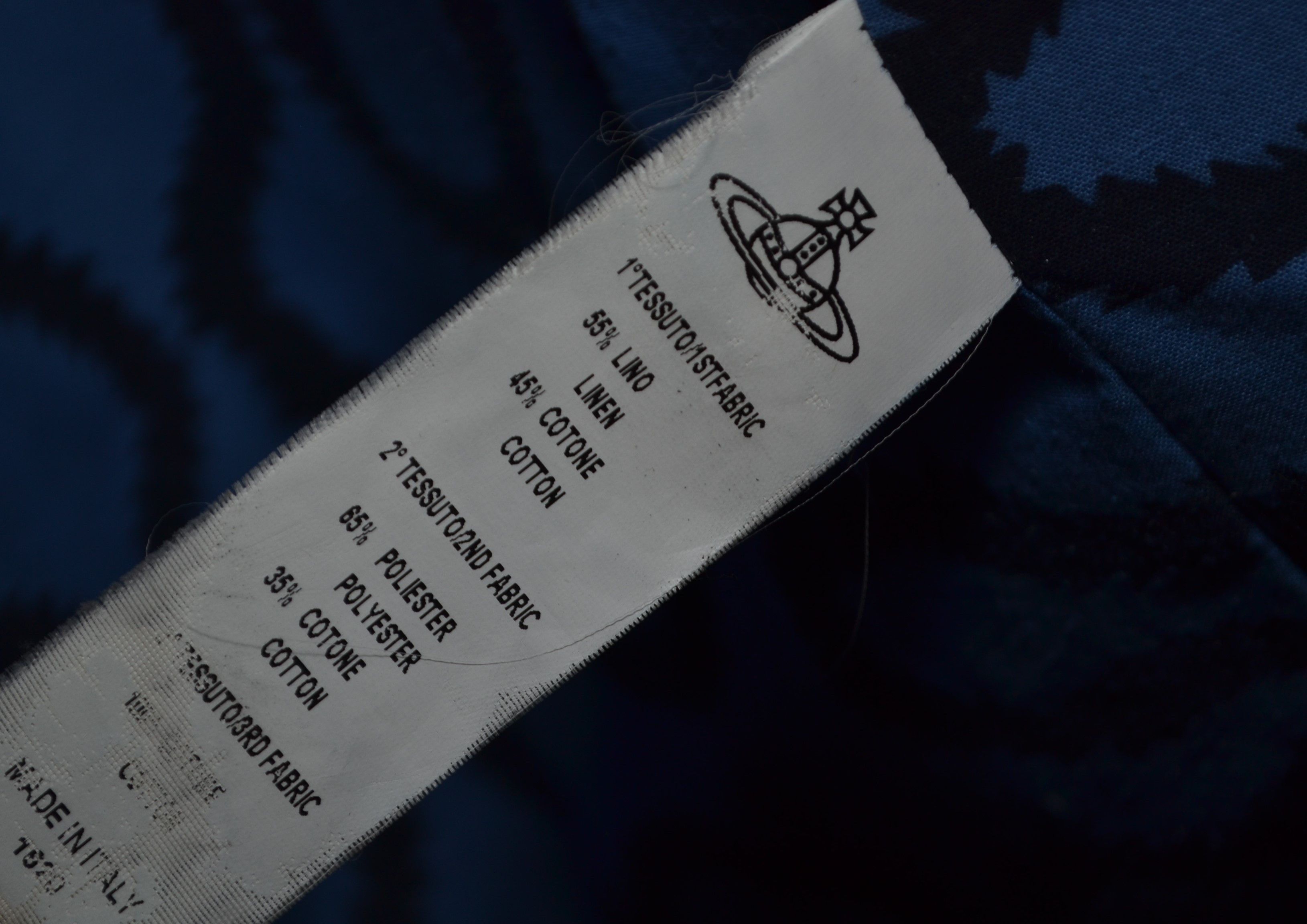 Vivienne Westwood Vivienne Westwood Denim Quilted Jacket Big Orb Logo S Size US S / EU 44-46 / 1 - 18 Thumbnail