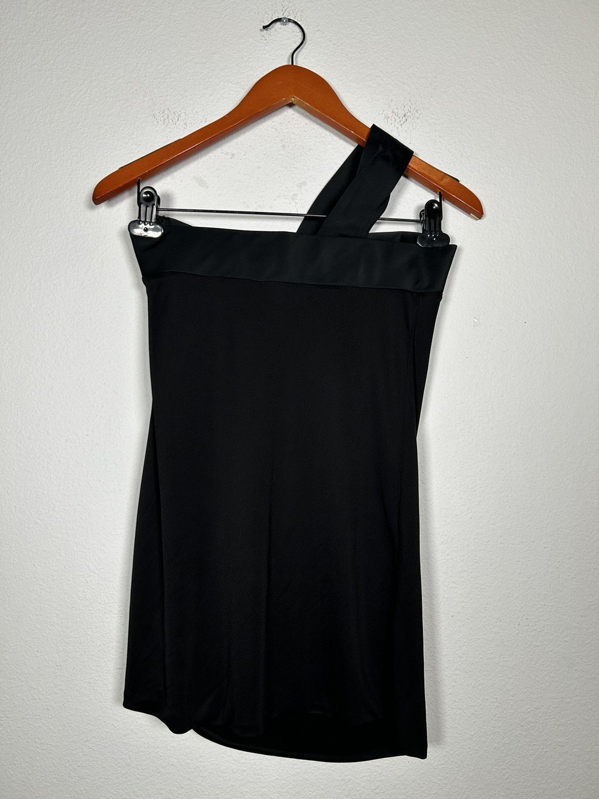 00’s One Shoulder Bow Mini Dress