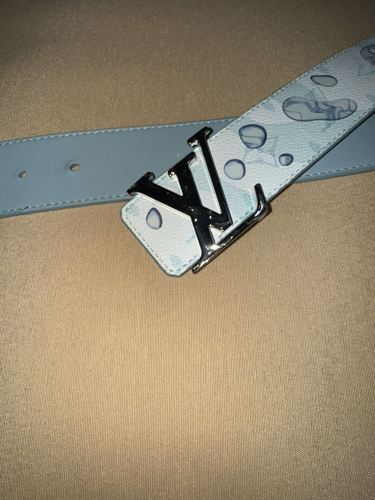 Louis Vuitton Louis Vuitton Aqua reversible Belt Size 40 - 2 Thumbnail