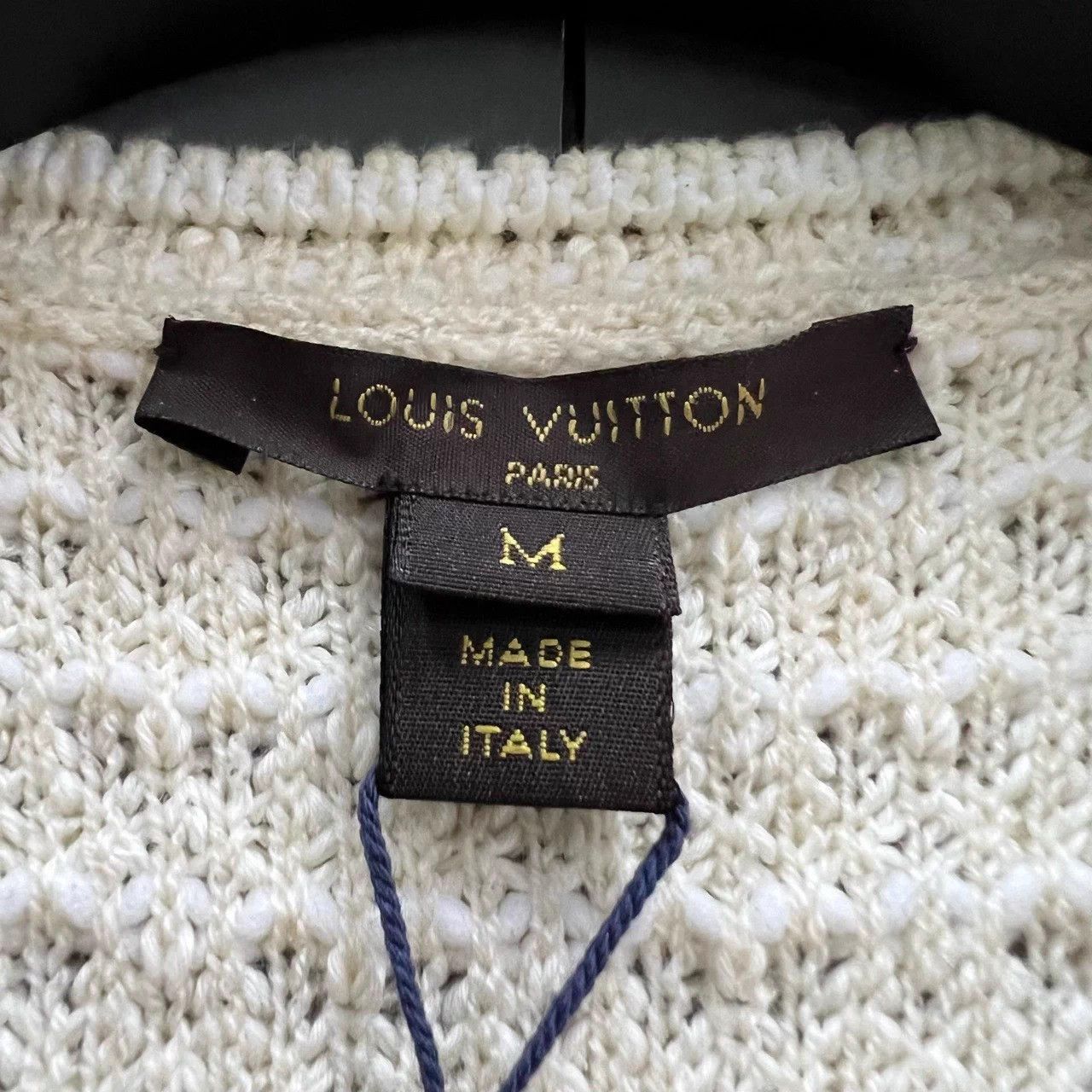 Louis Vuitton LV Beige Knit Jacket M NWT Size M / US 6-8 / IT 42-44 - 2 Thumbnail