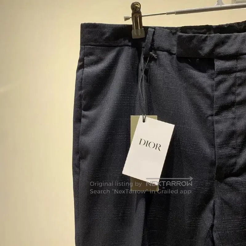 Dior Dior Black Cotton Casual Pants for Men . Size US 44 / EU 60 - 3 Thumbnail